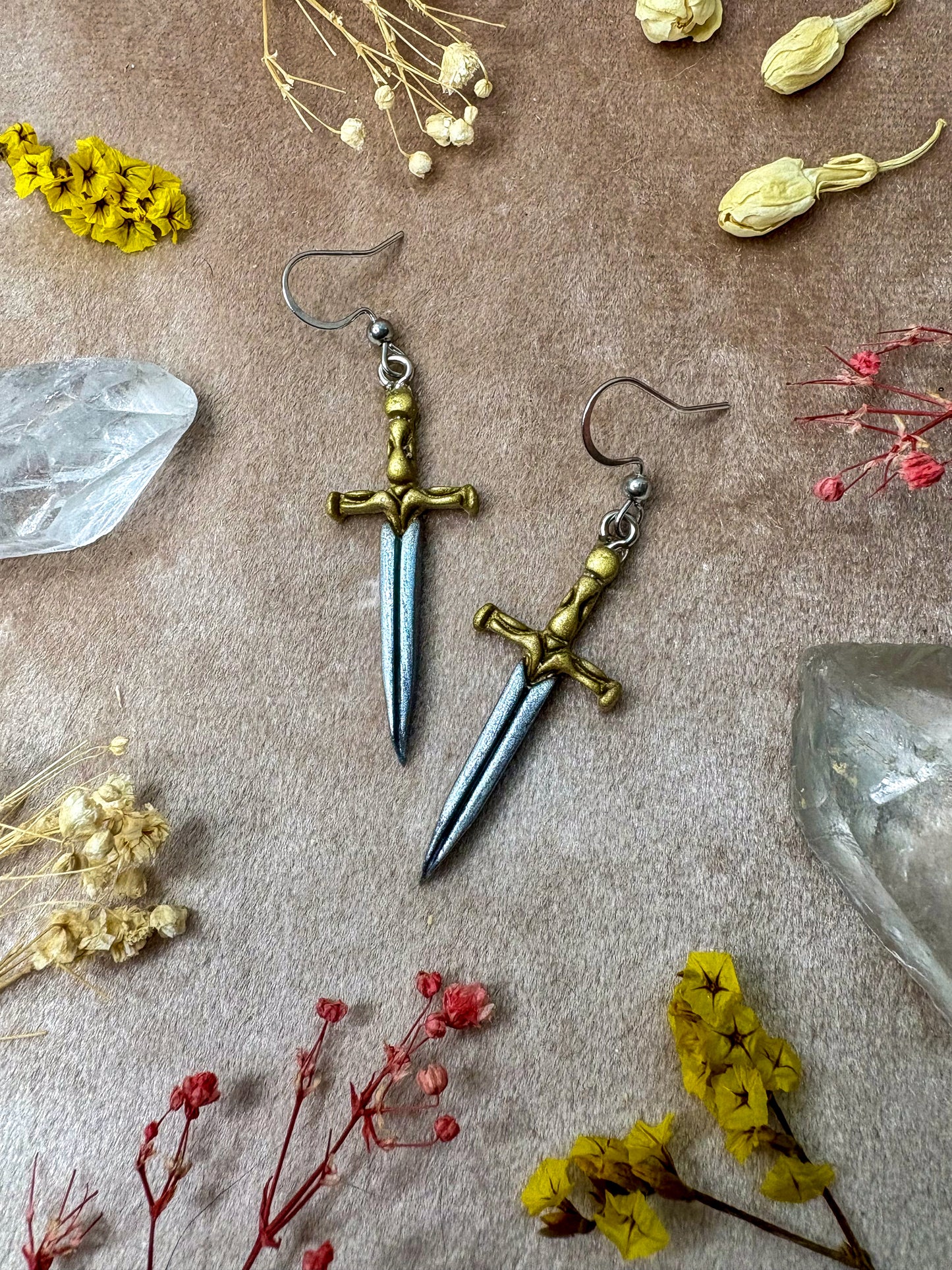 Valiant Sword Earrings