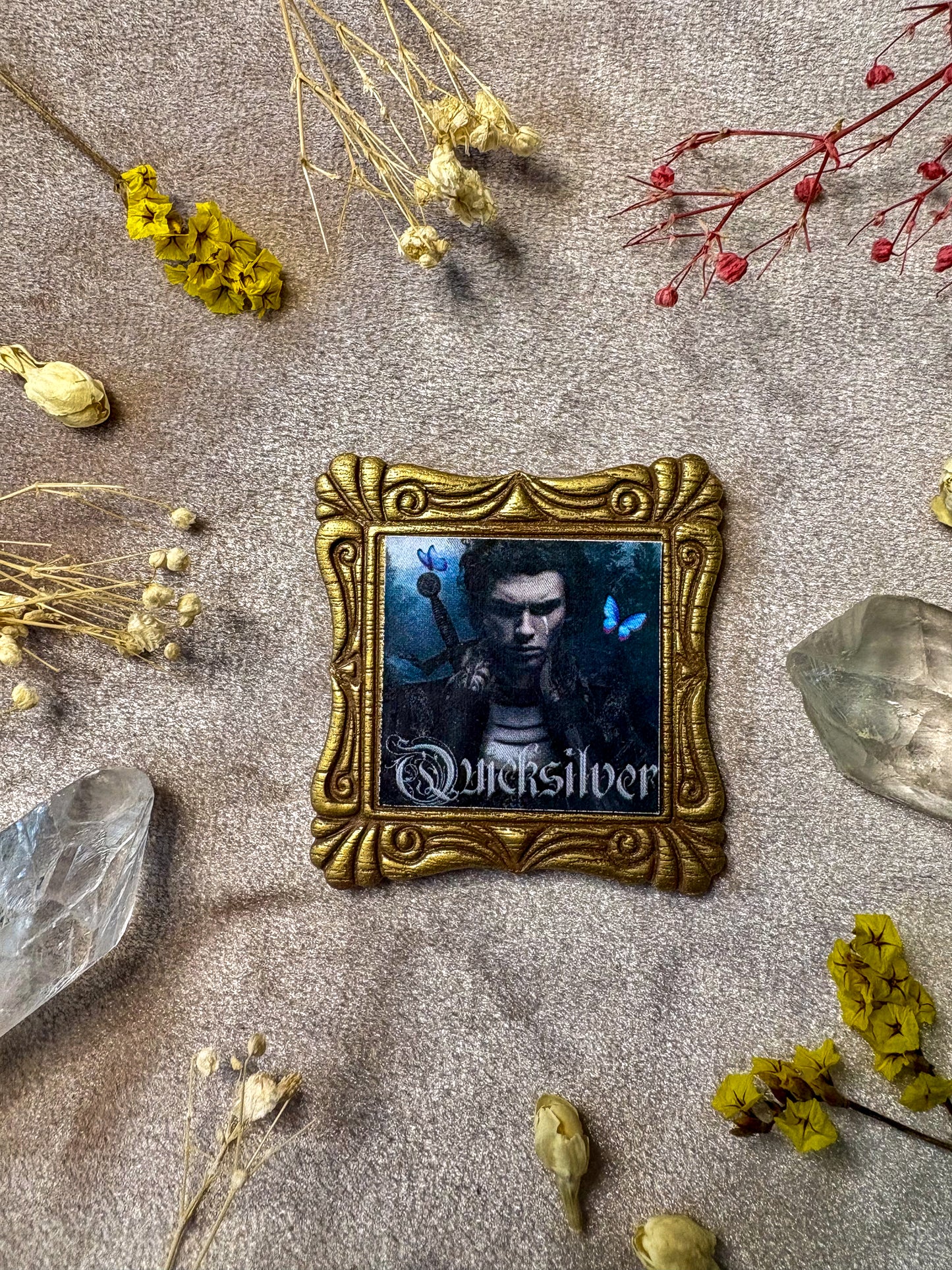 Quicksilver Book Pin