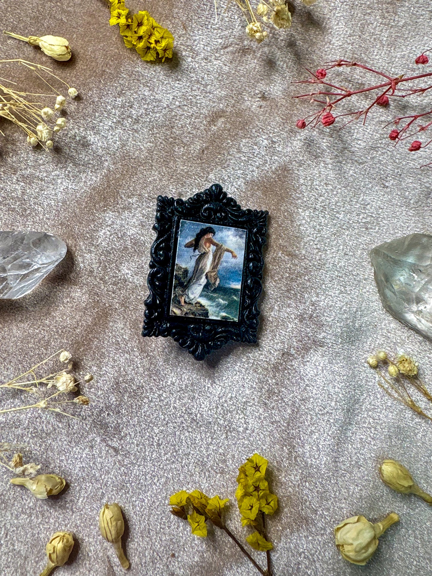 Death at Sunset for Sappho Art Pin