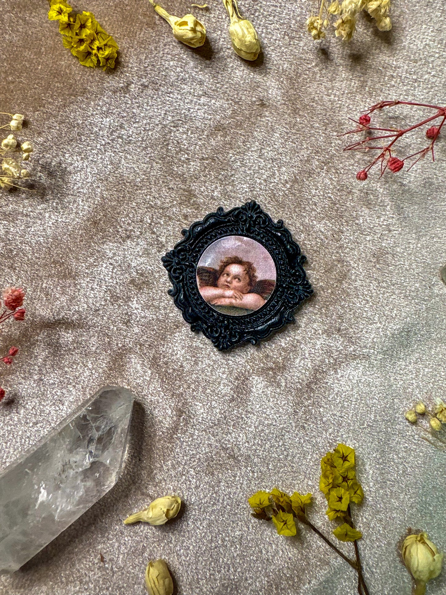Cherub Art Pin