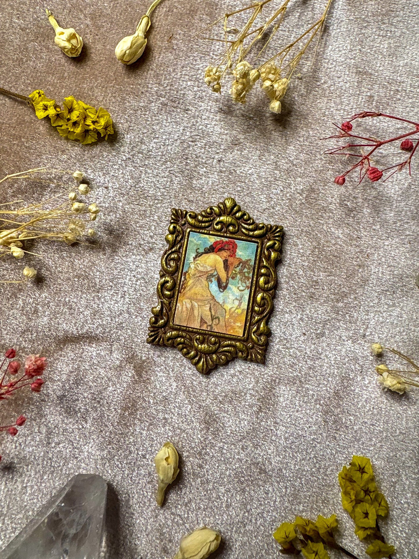 Summer Art Pin