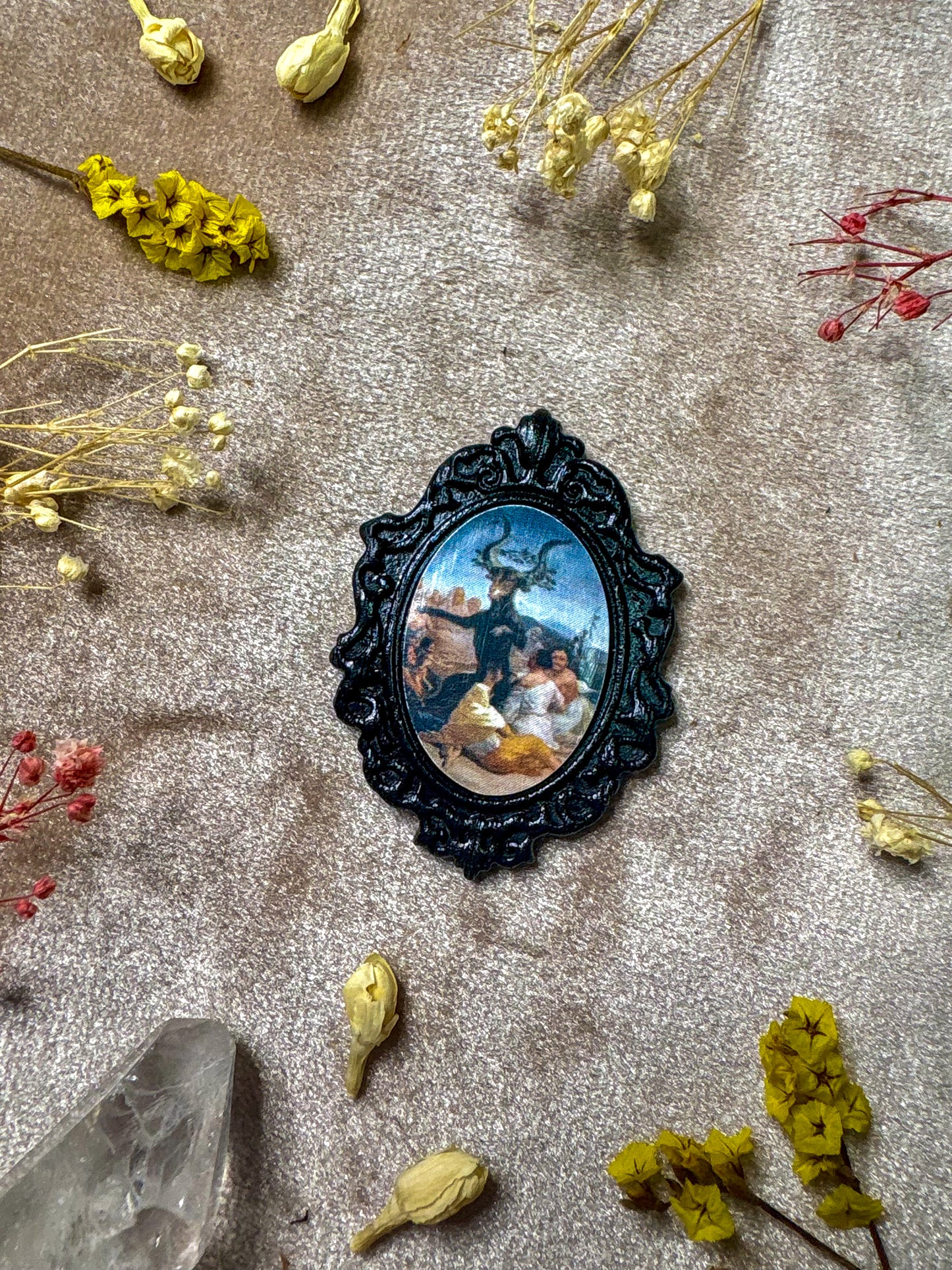 Witches' Sabbath Art Pin