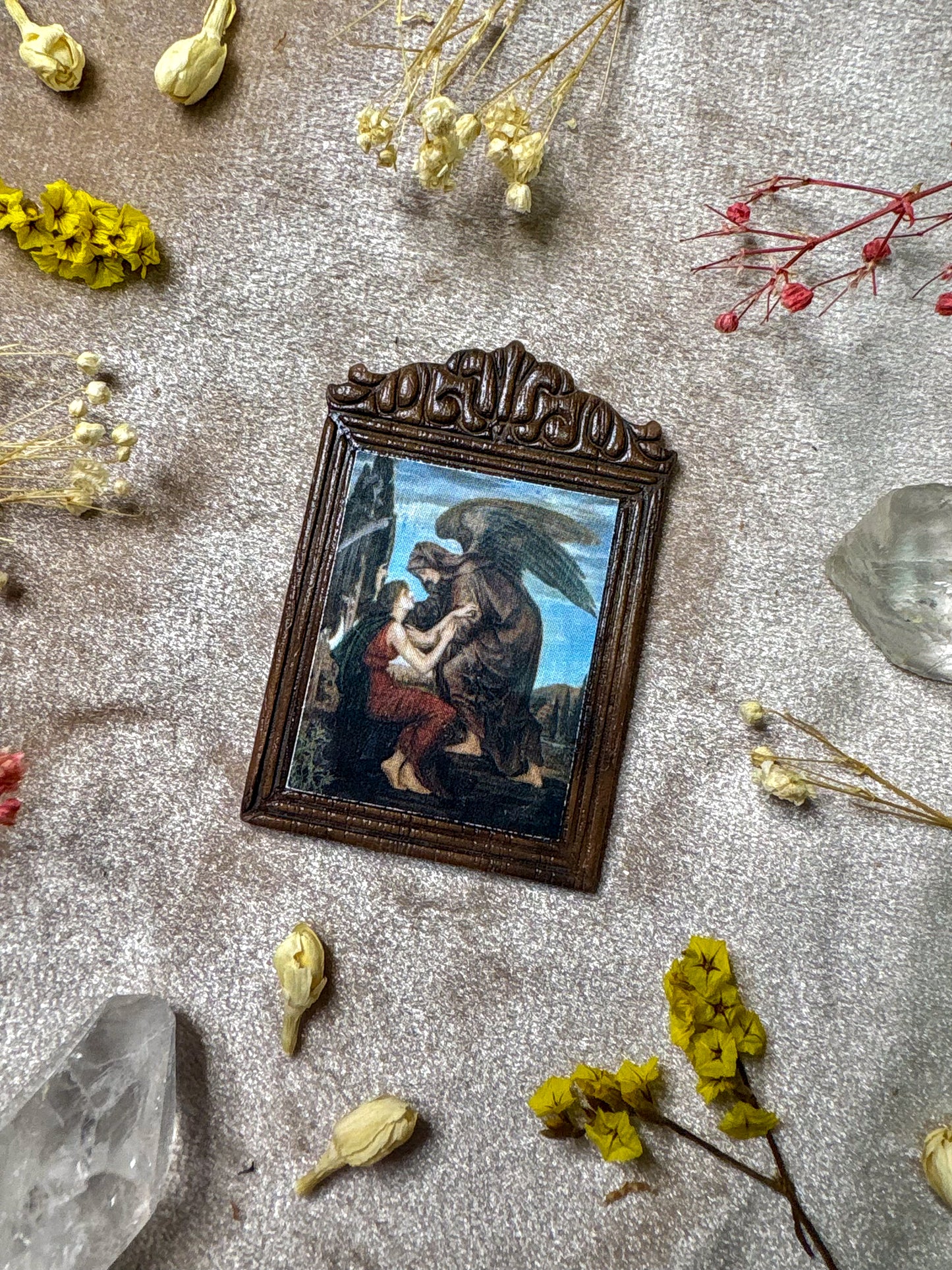 Angel of Death Art Pin