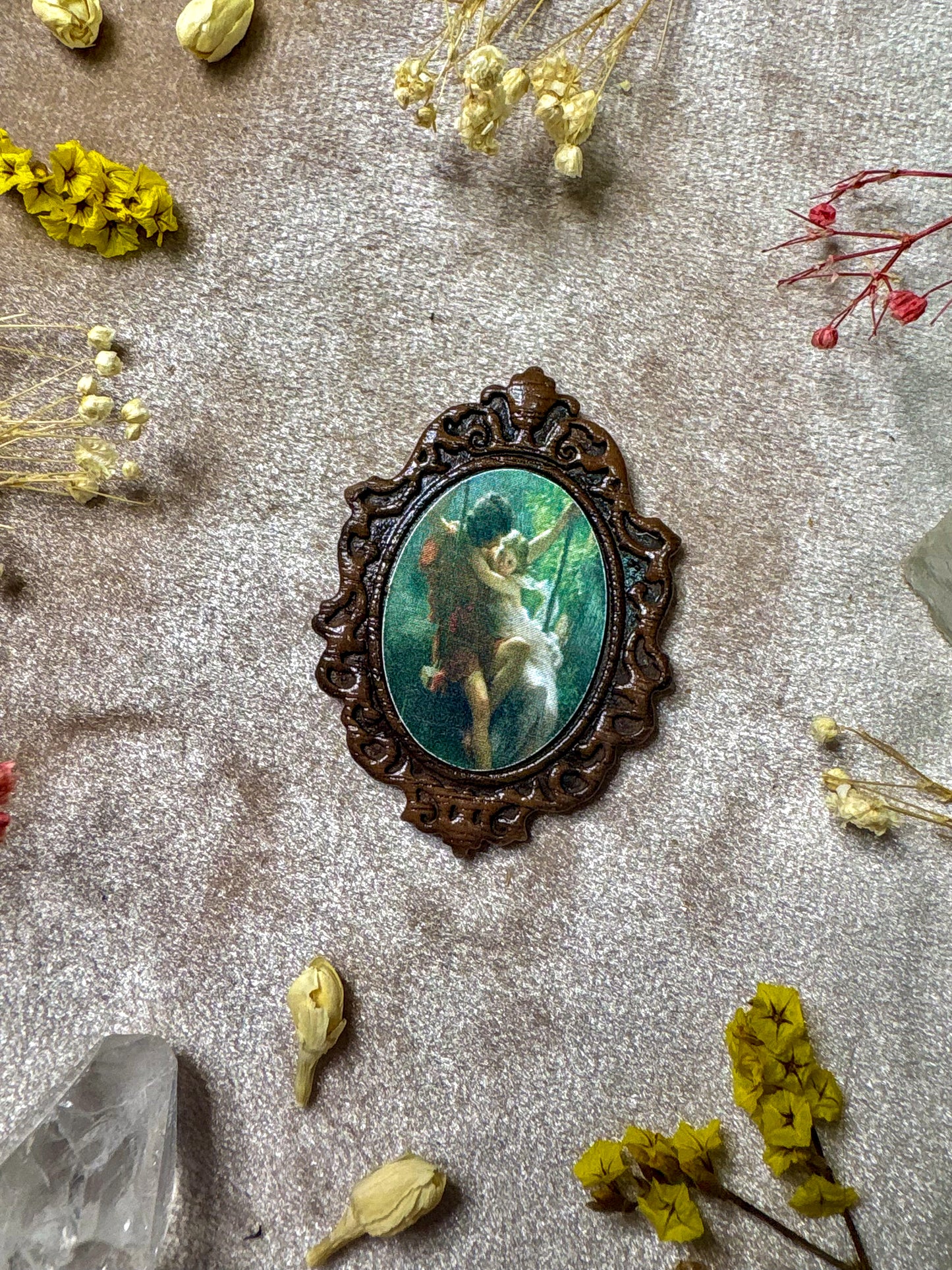 Springtime Art Pin