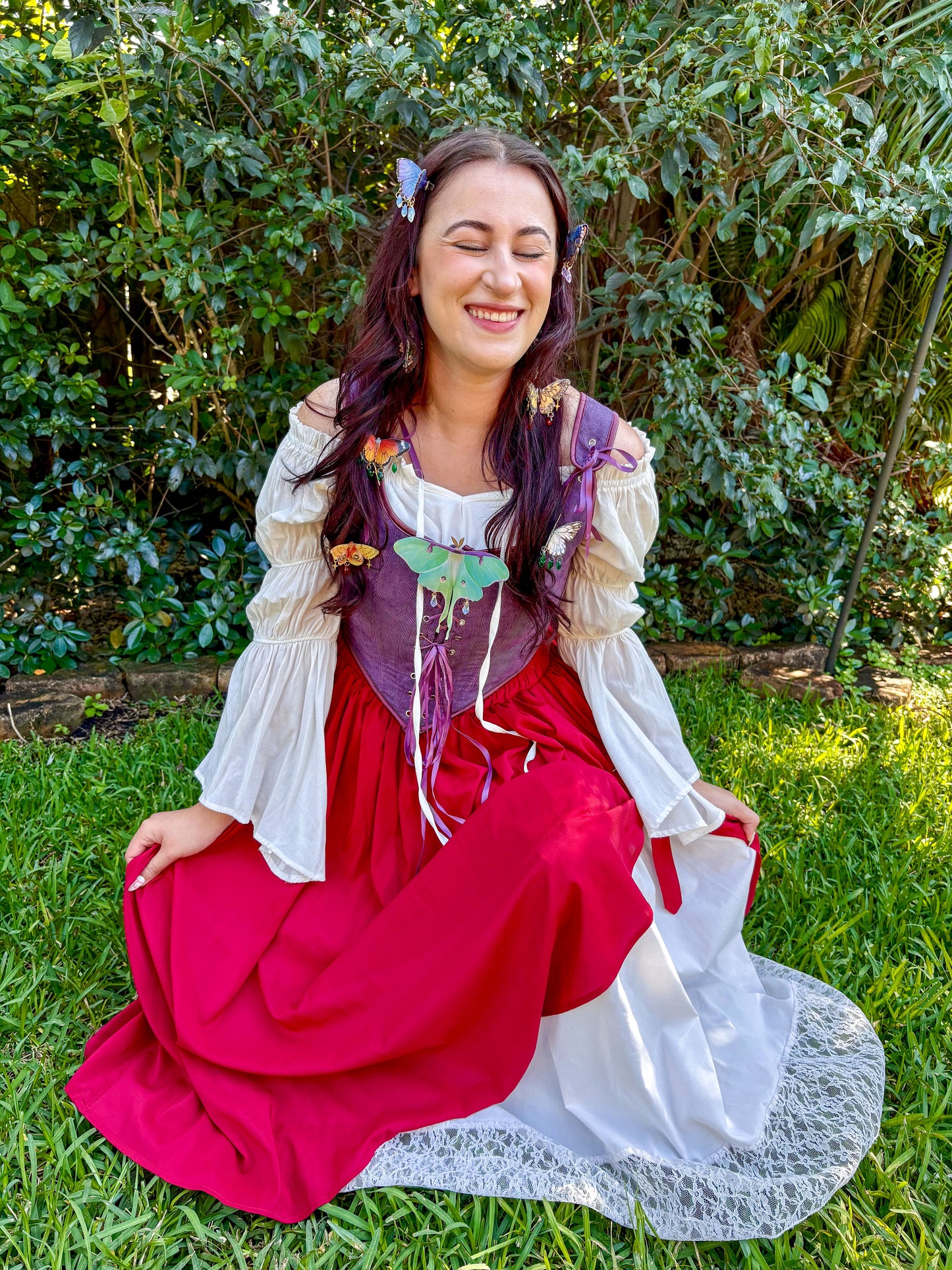 Monarch Butterfly Hair Clip