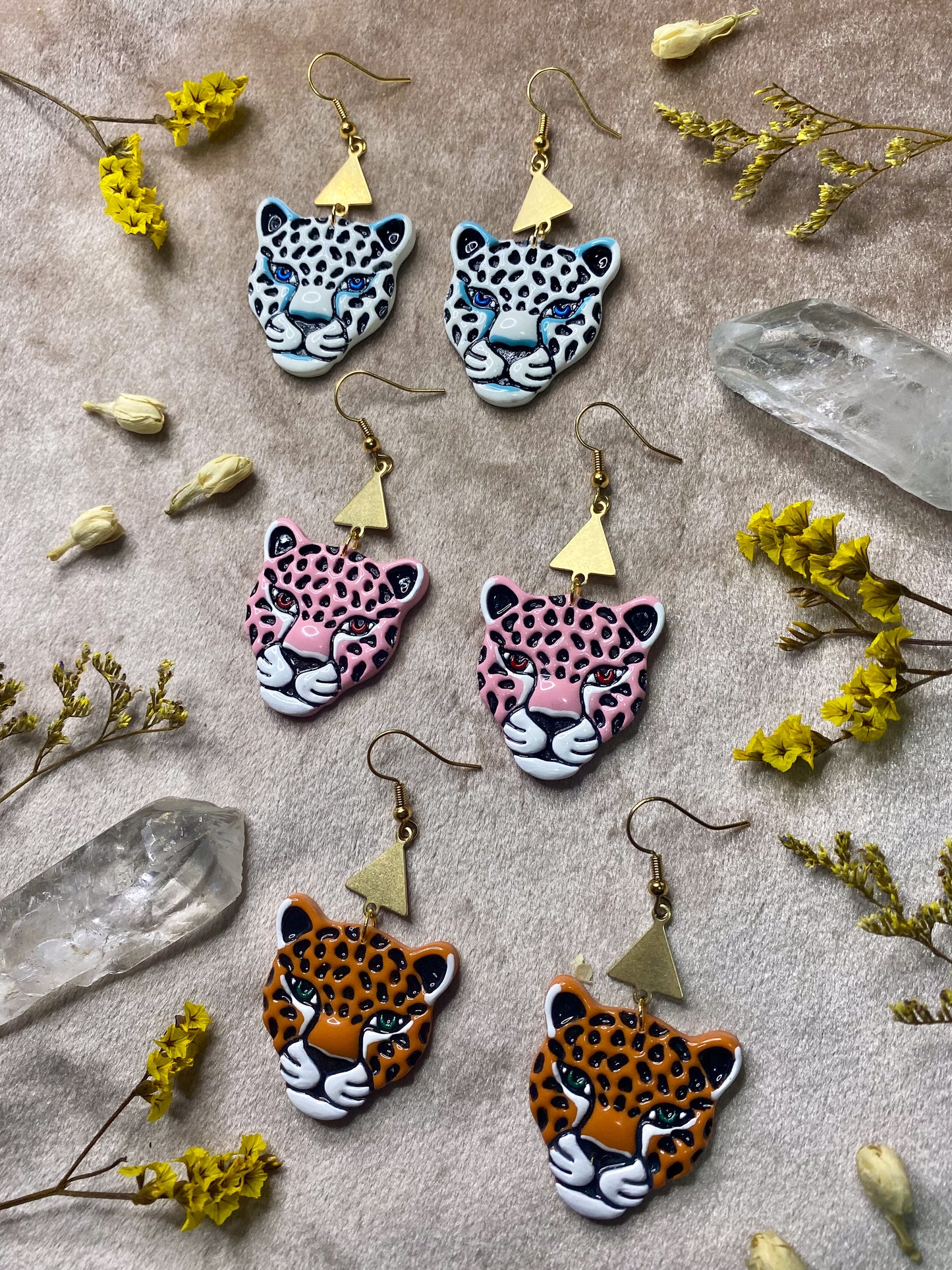 Jaguar Earrings