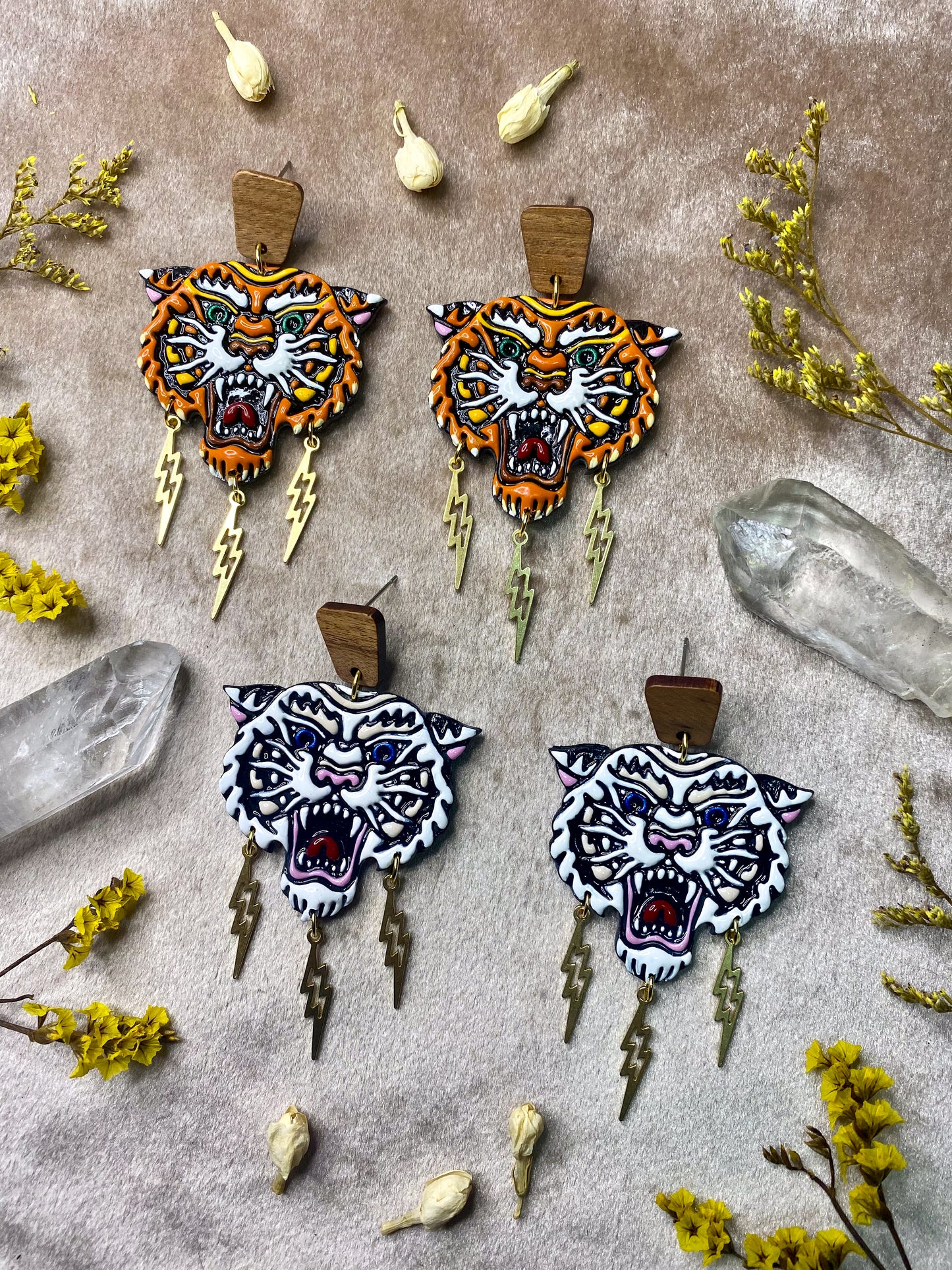 Roaring Tigers Earrings