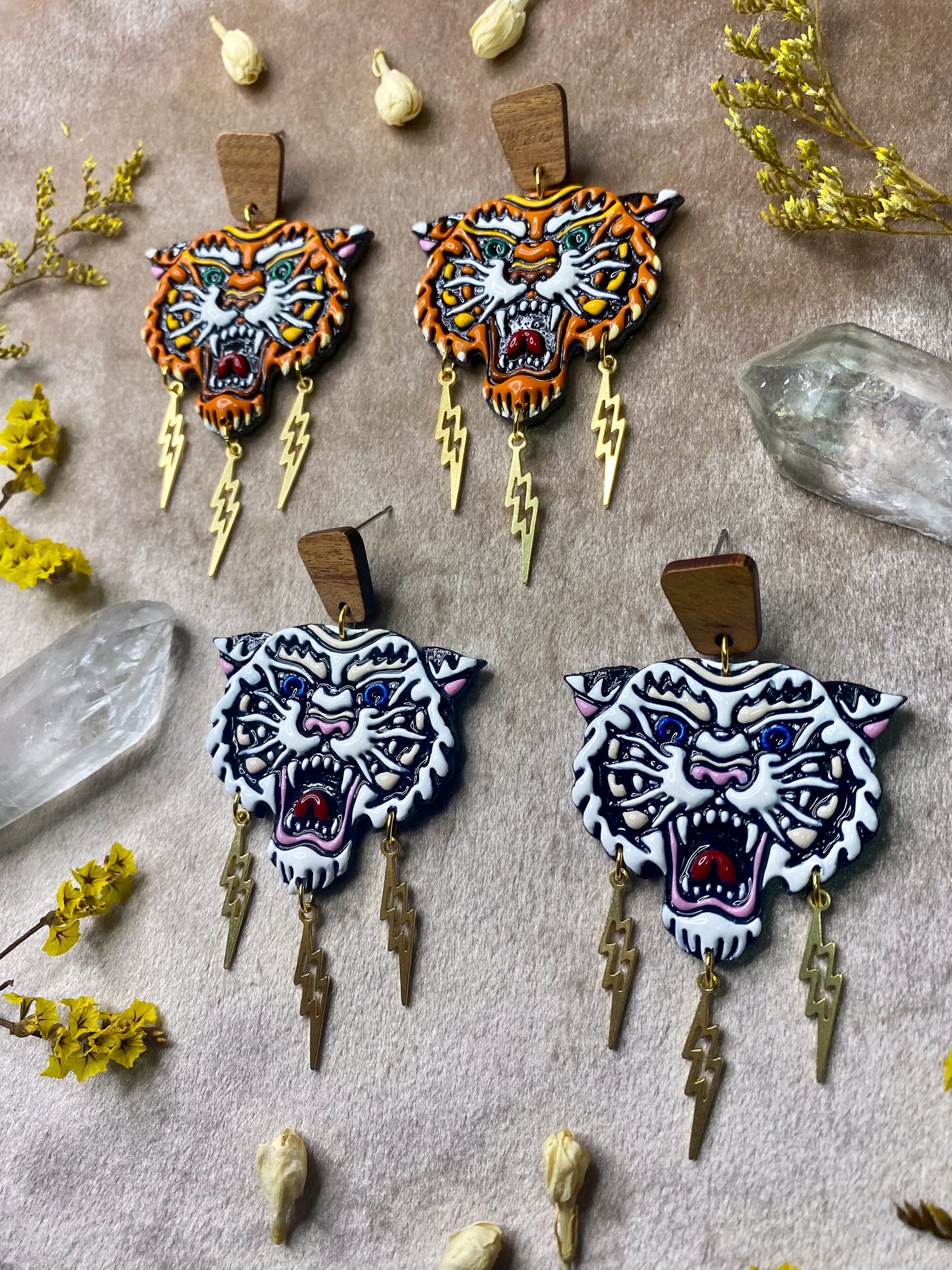 Roaring Tigers Earrings