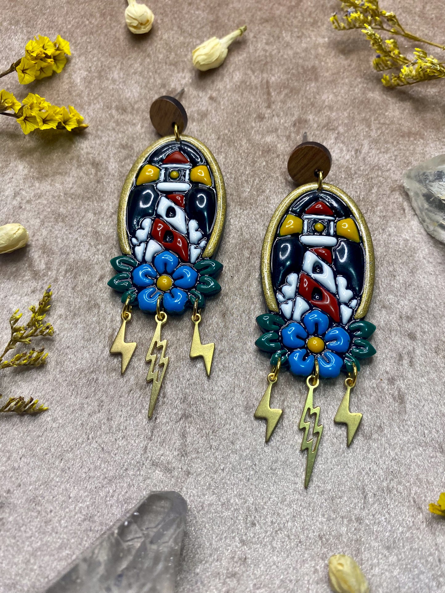 Lighthouse Frame Earrings