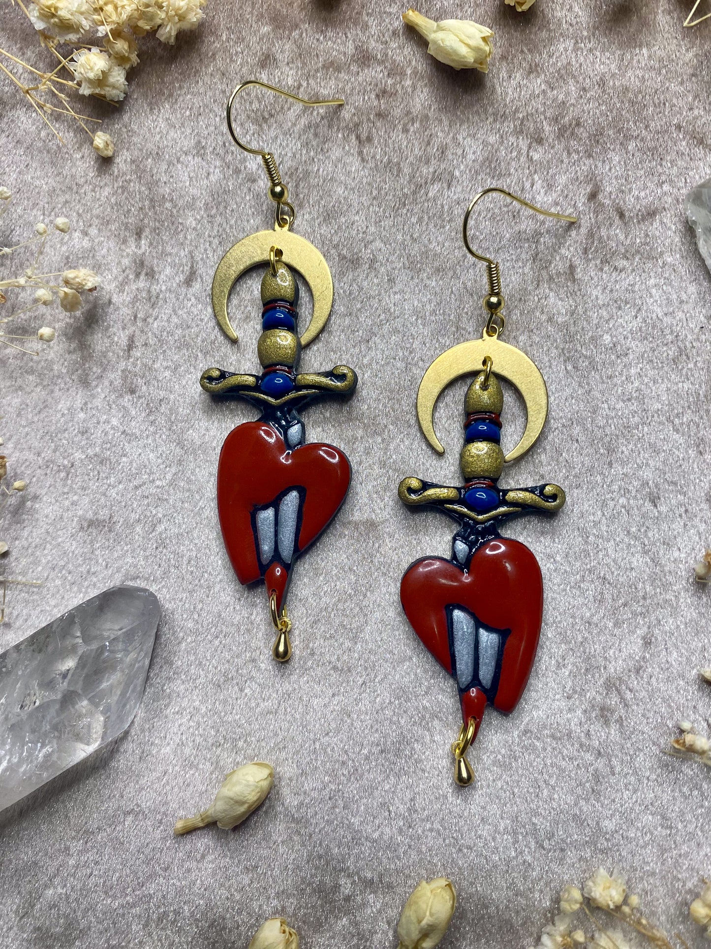 Bleeding Heart Earrings
