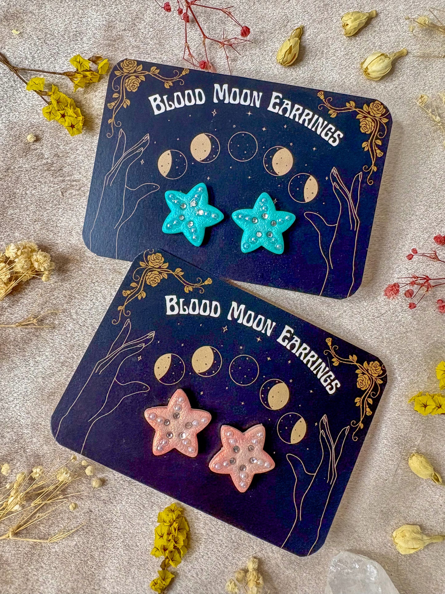 Starfish Stud Earrings