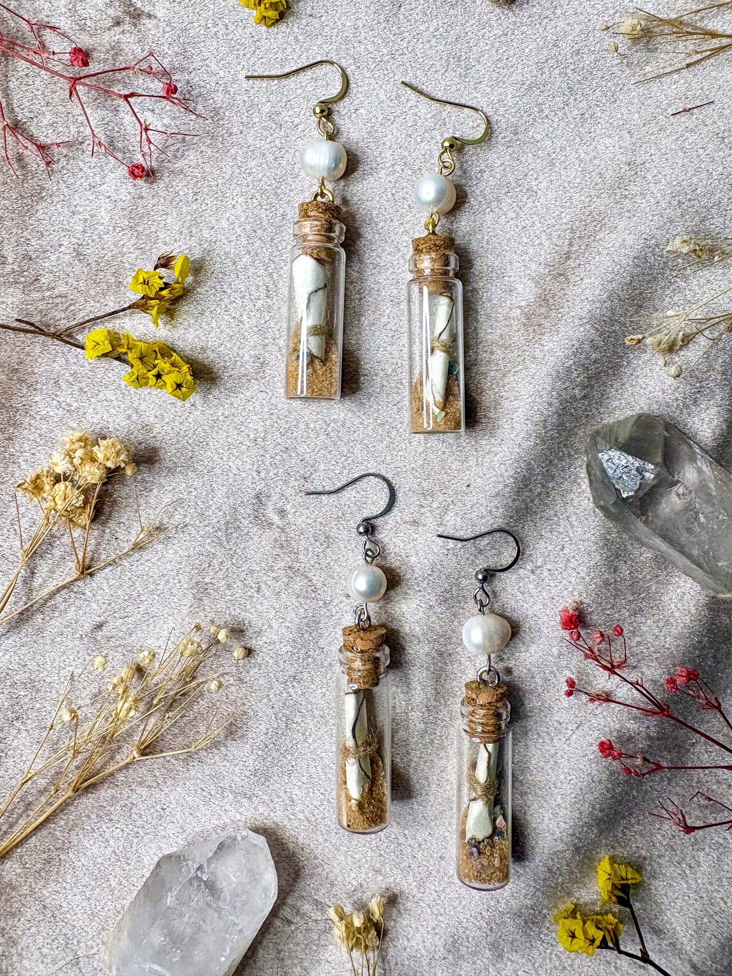 Message in a Bottle Earrings