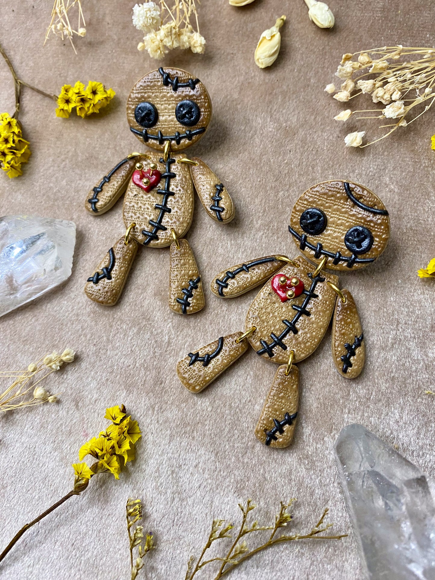 Voodoo Doll Earrings