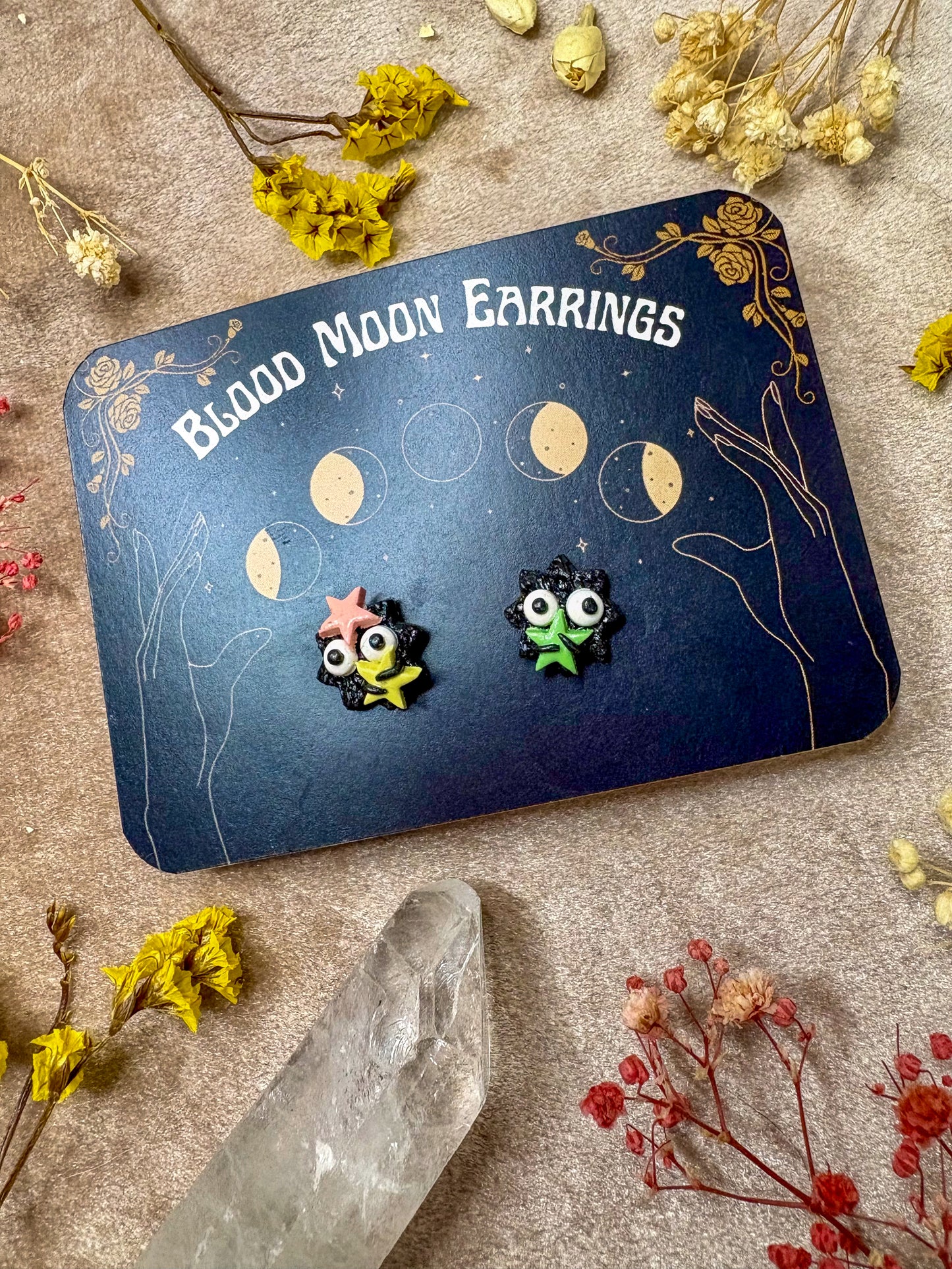 Dust Fairy Stud Earrings