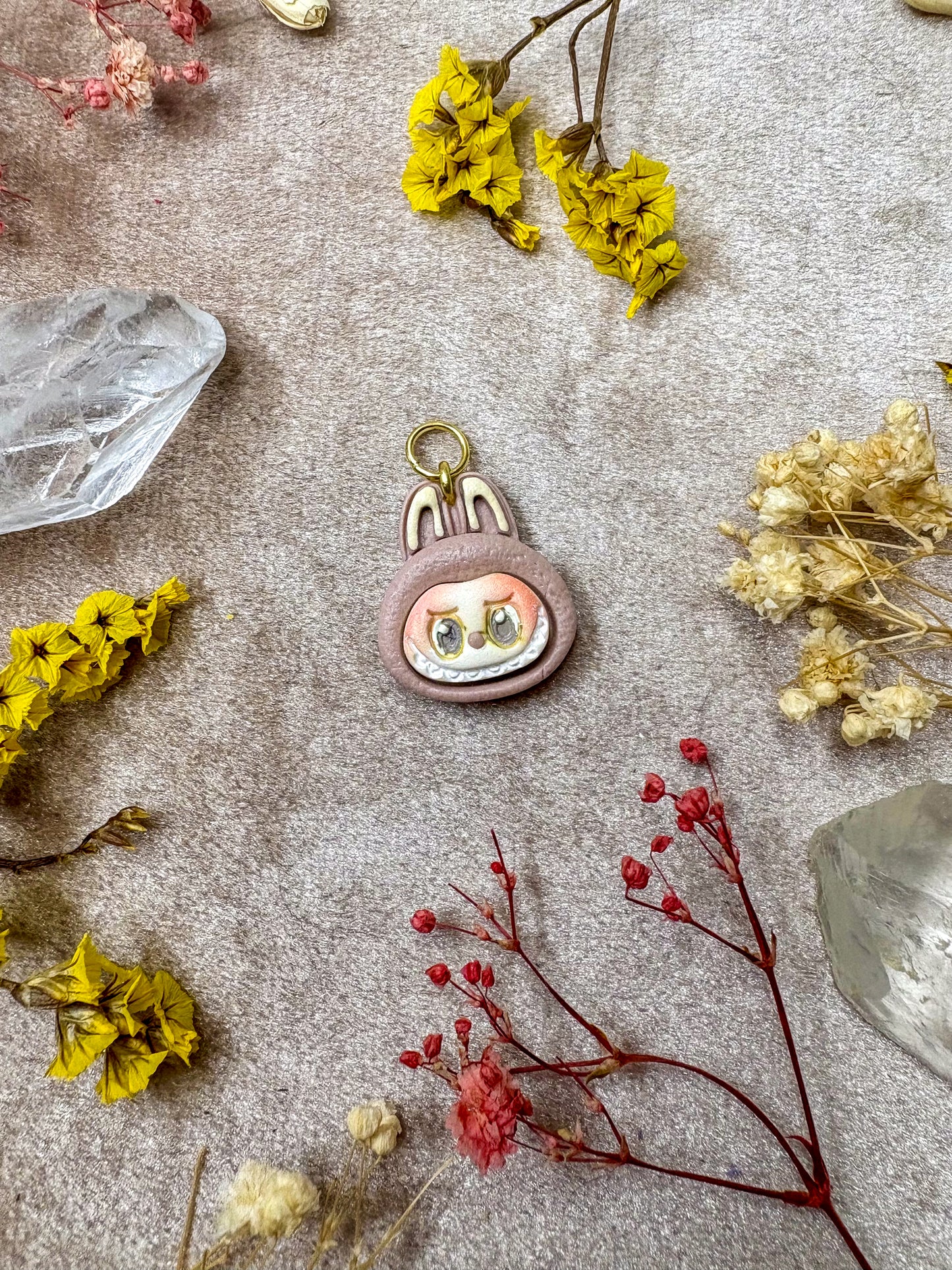 Creepy Bunny Charm