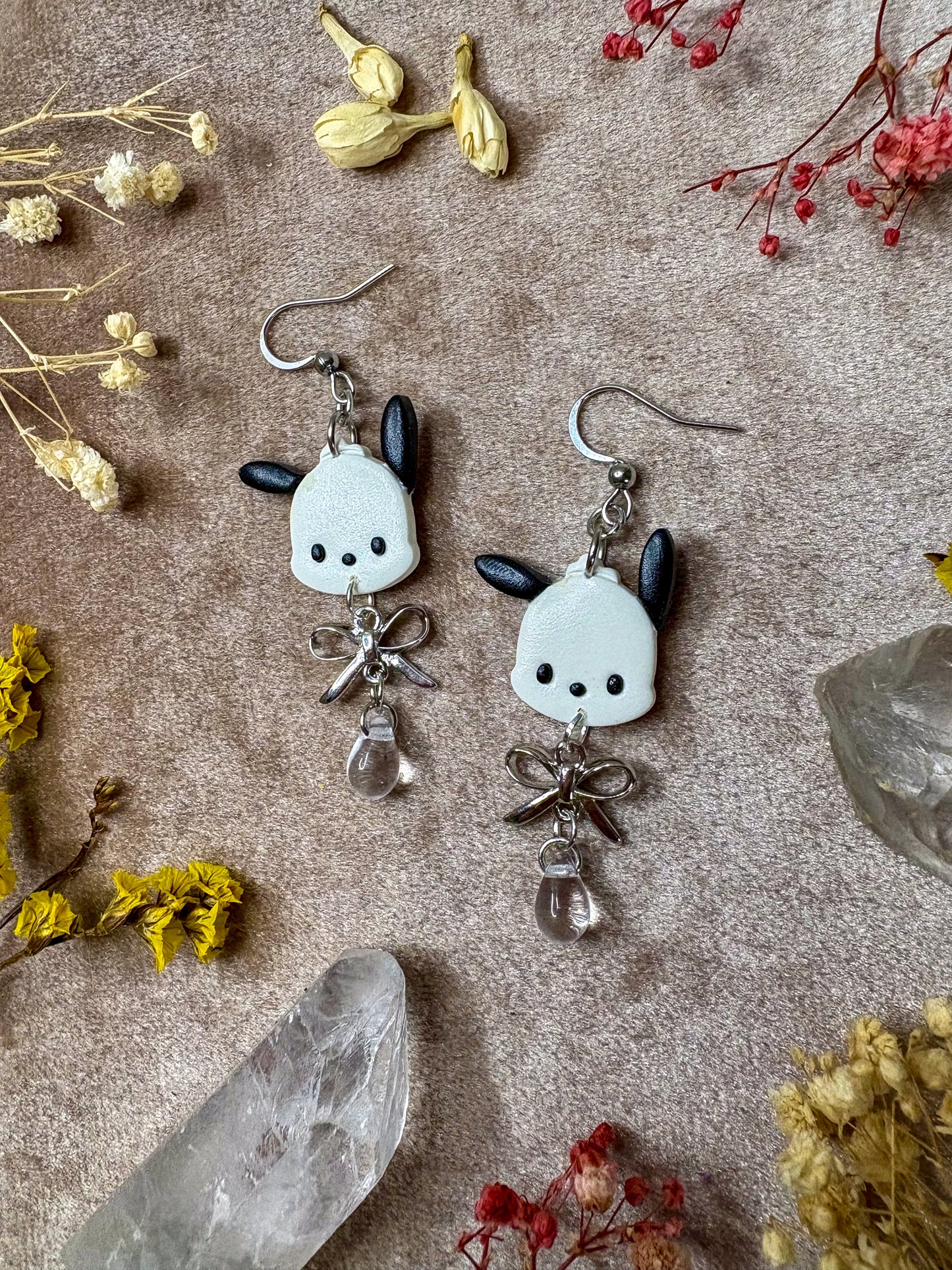 Happy Puppy Earrings