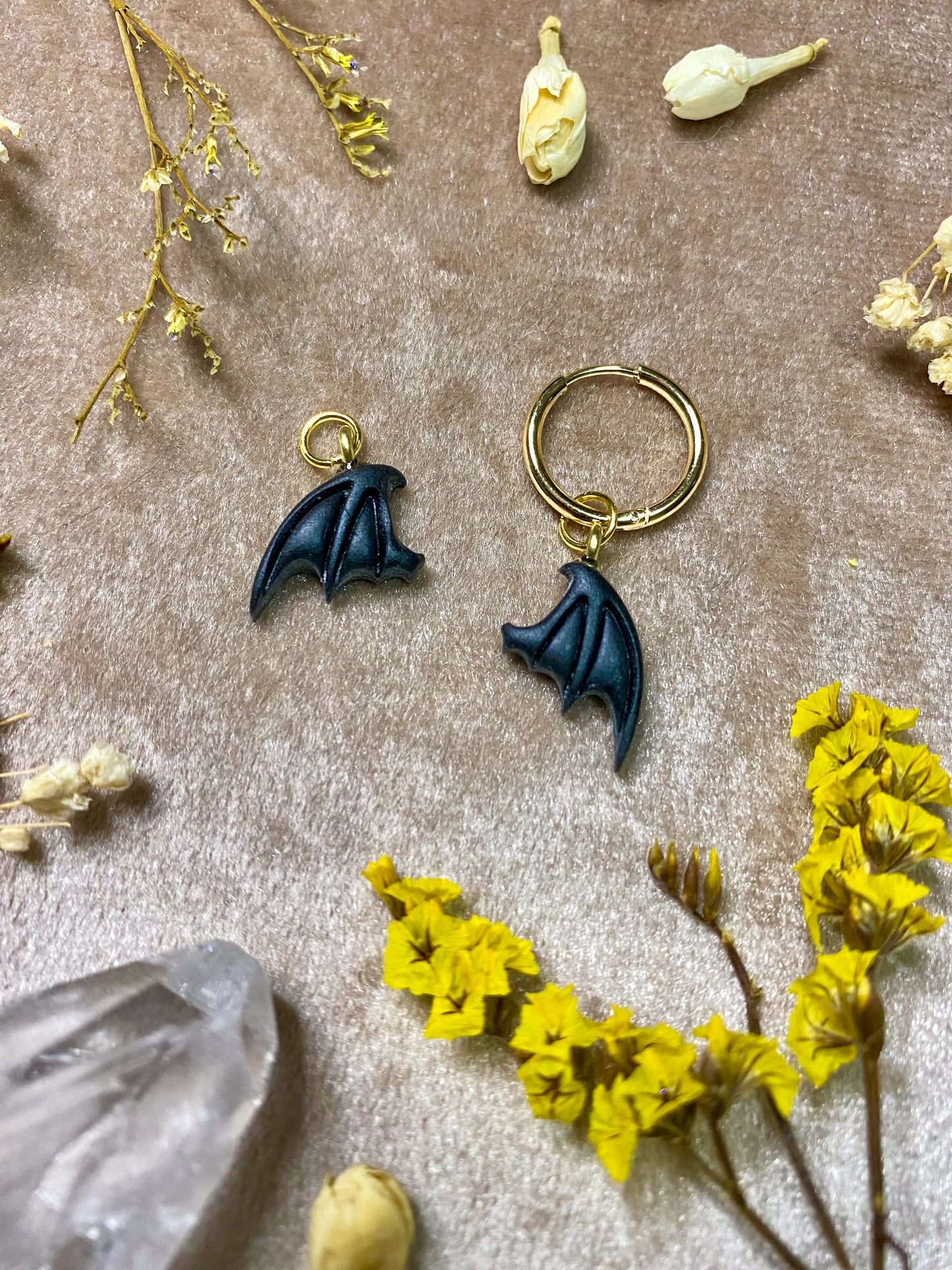 Bat Wing Charm (Gold)