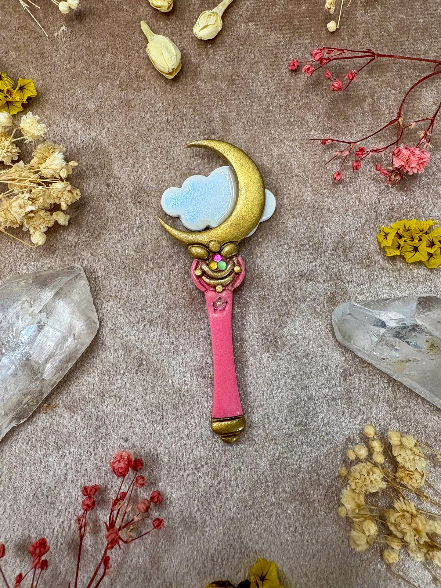 Moon Wand Pin