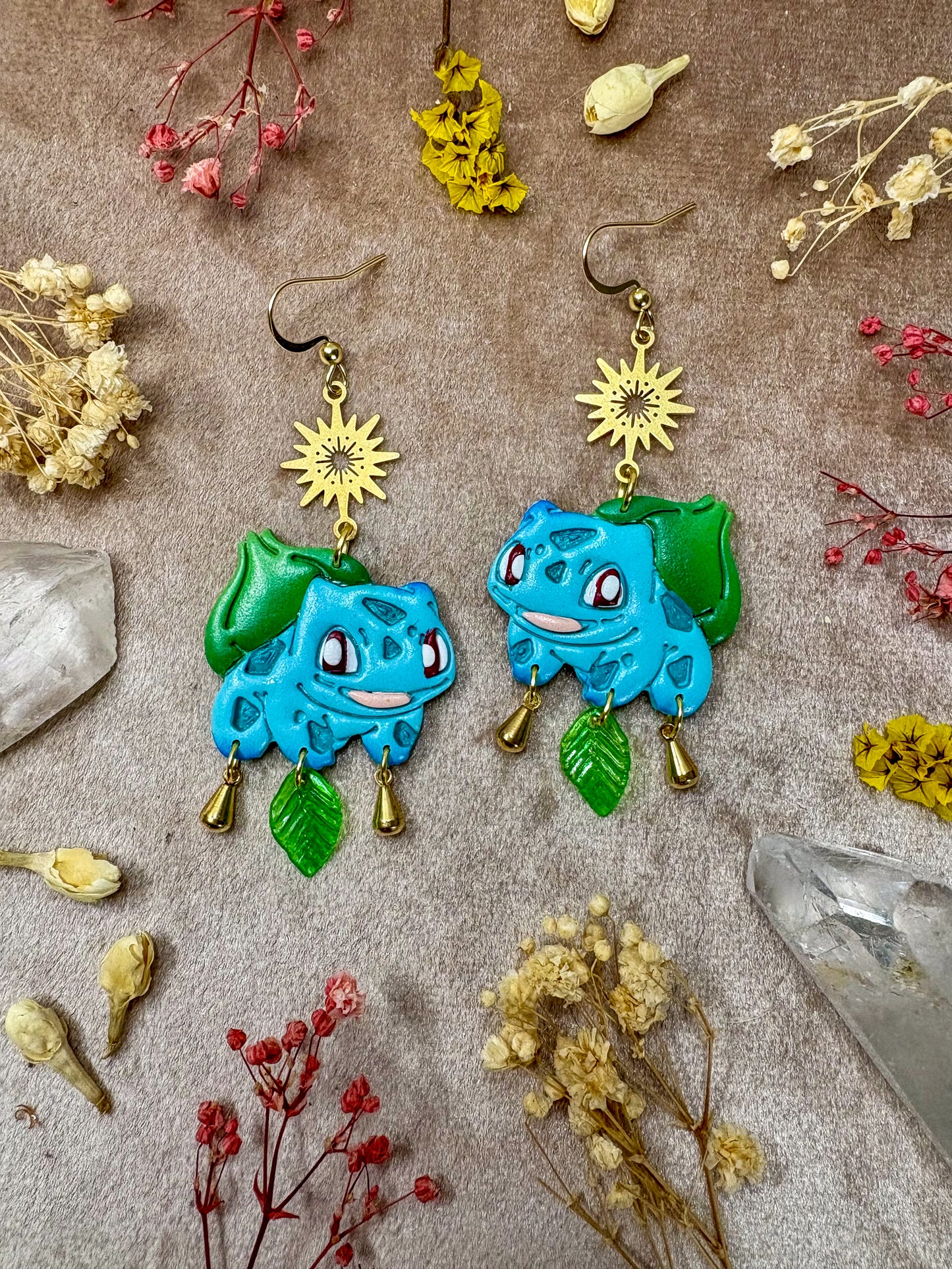 Plant Creature Earrings