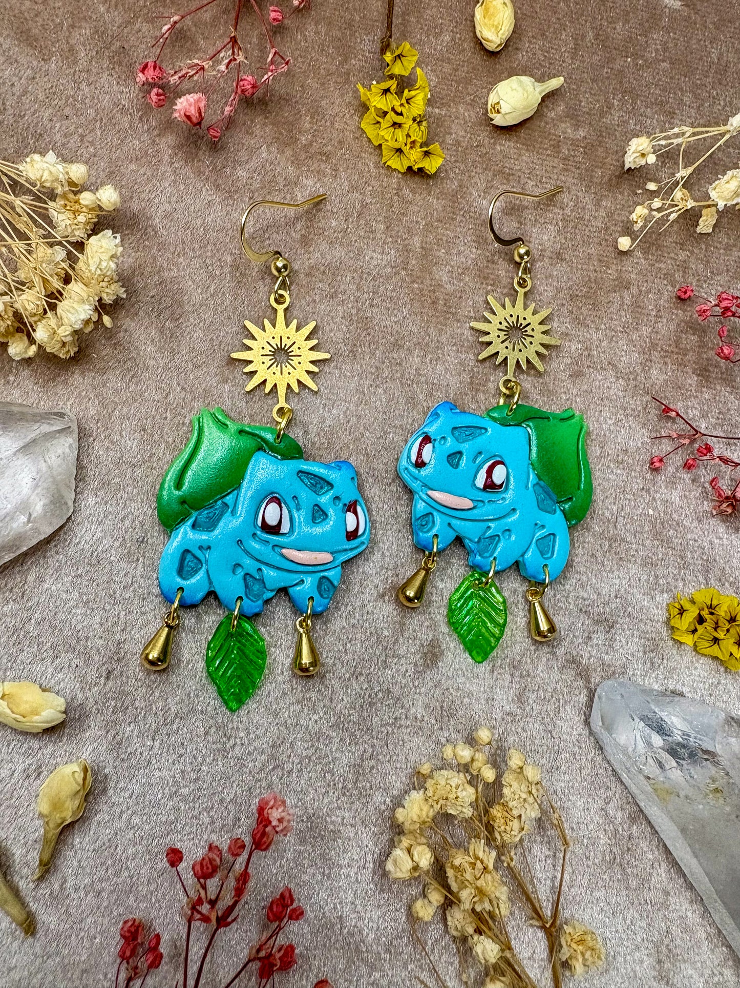 Plant Creature Earrings