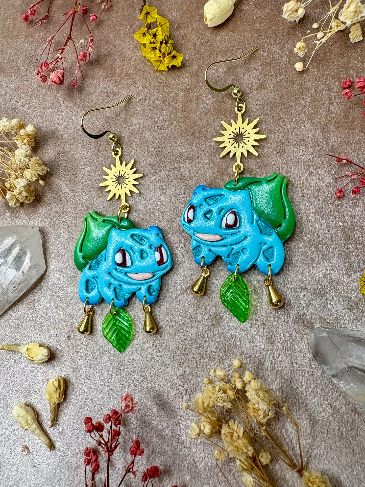 Plant Creature Earrings