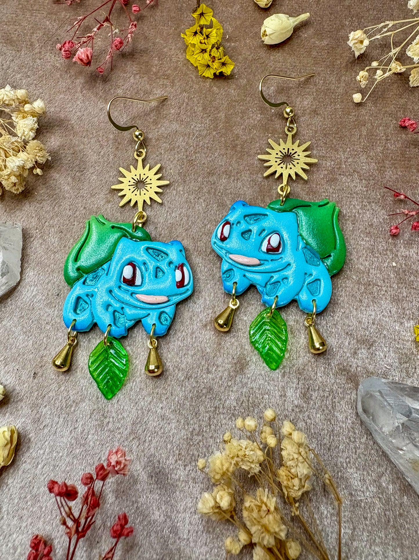 Plant Creature Earrings