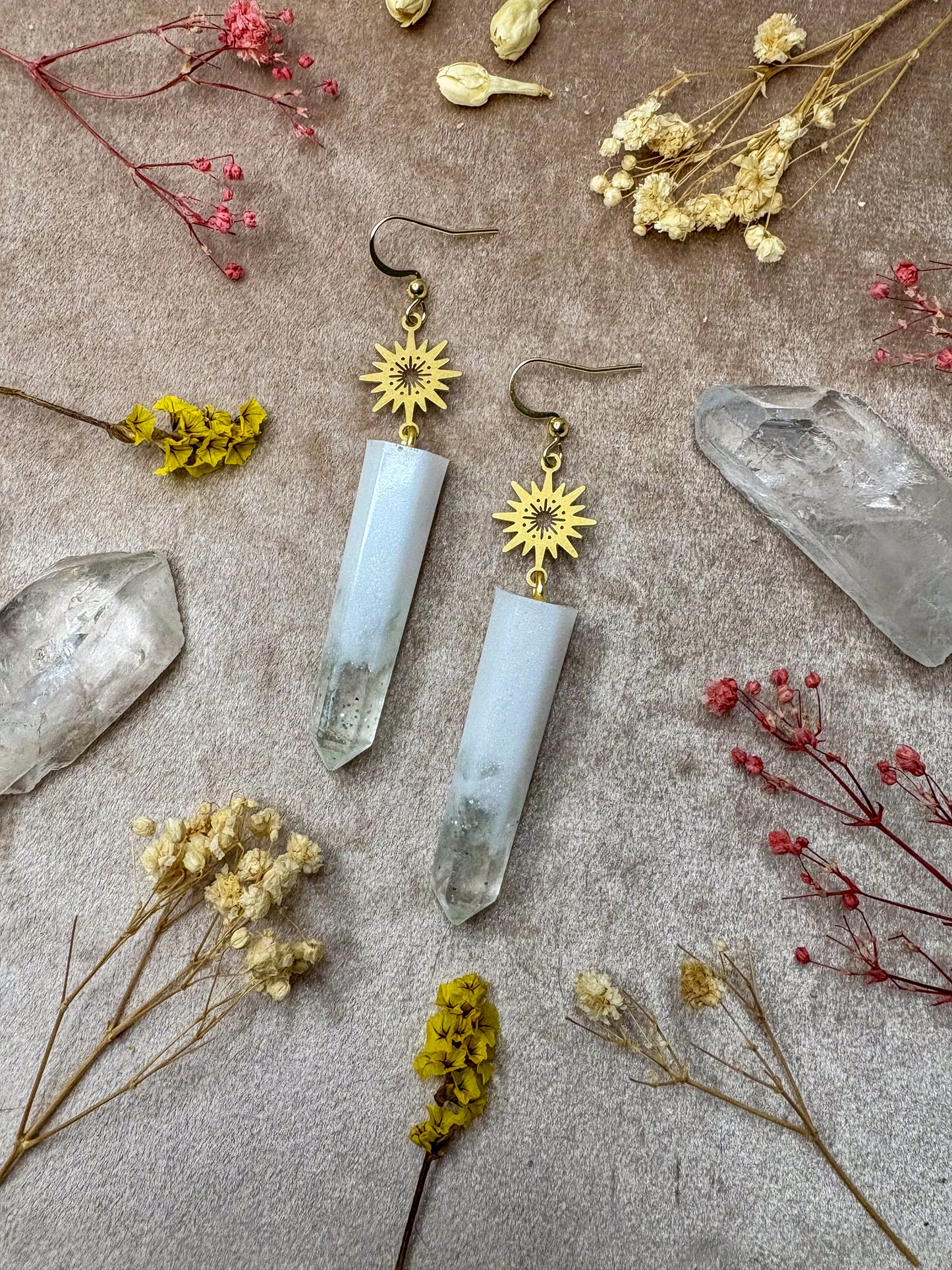 Sunkissed Glow Crystal Earrings