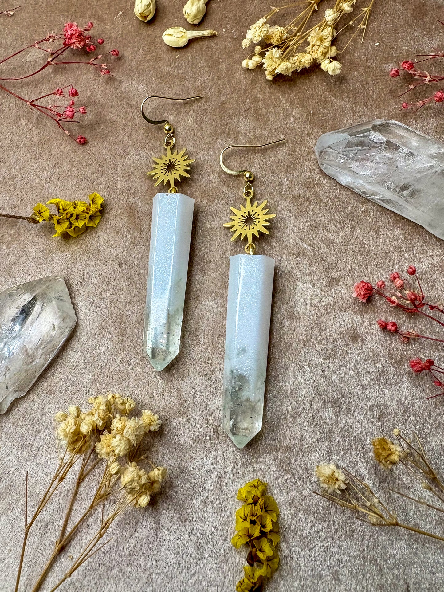 Sunkissed Glow Crystal Earrings