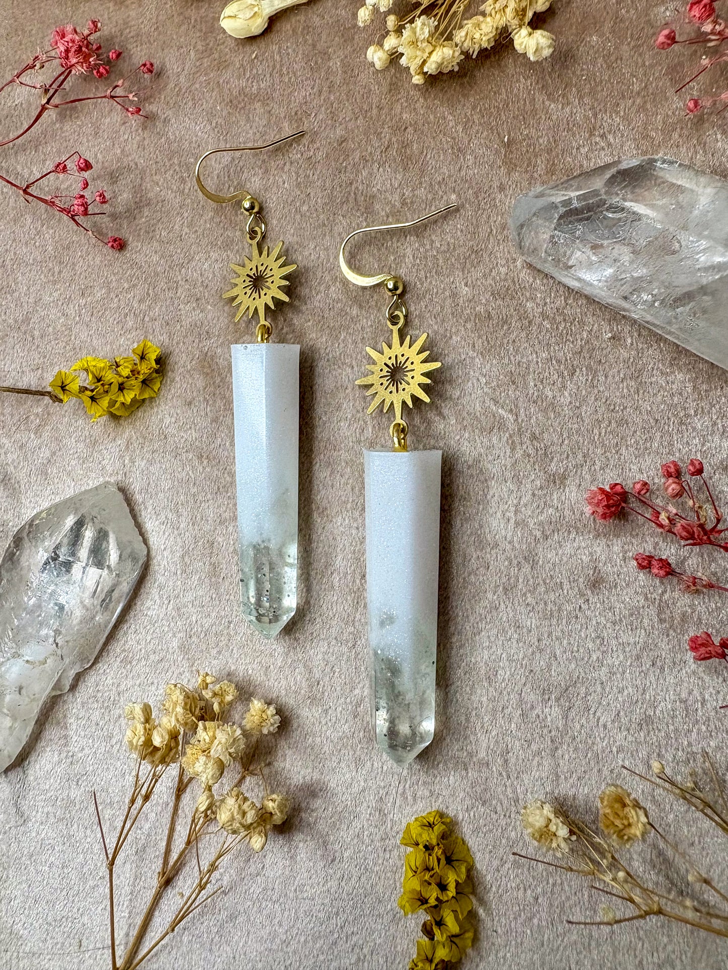 Sunkissed Glow Crystal Earrings