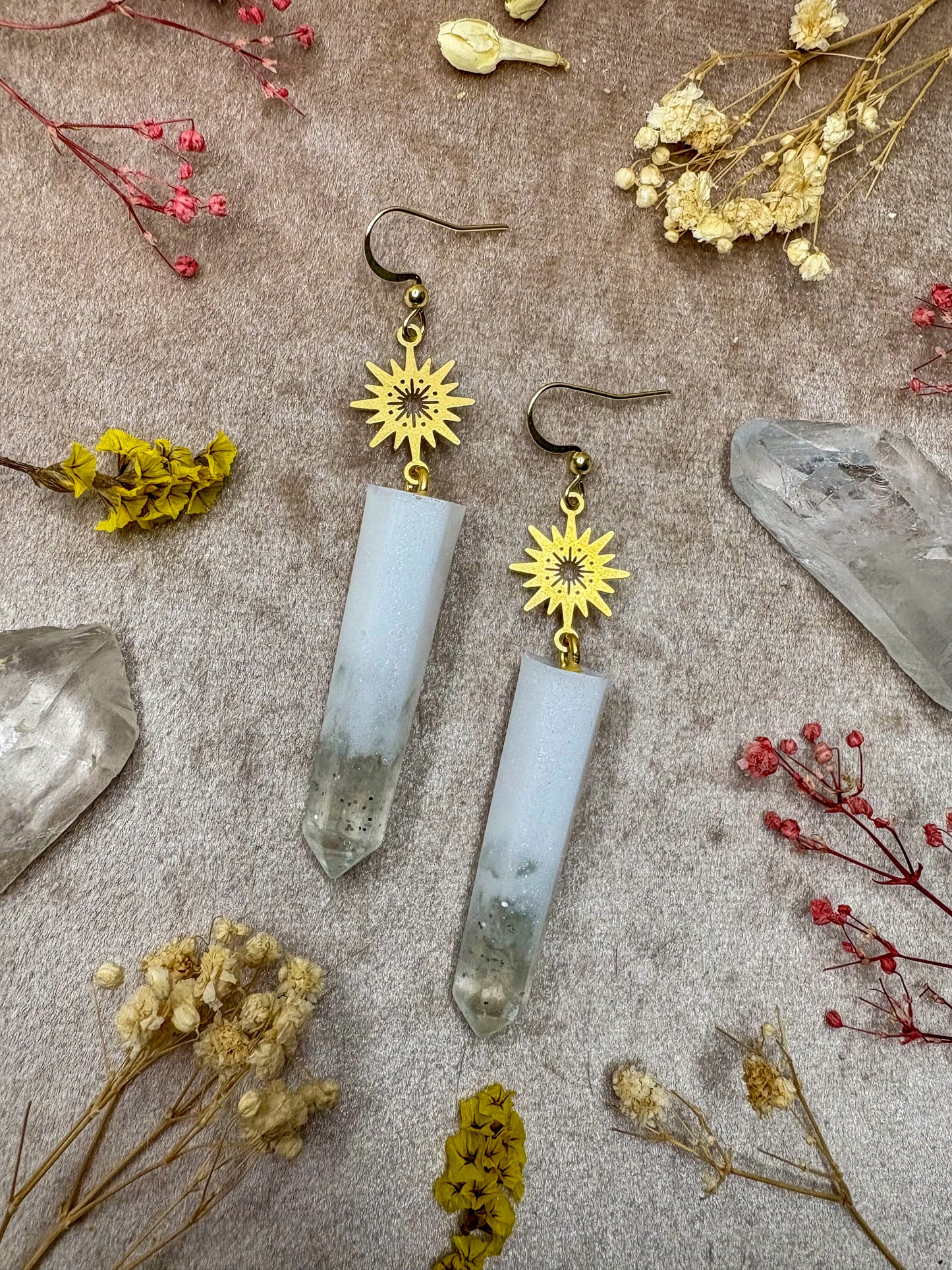 Sunkissed Glow Crystal Earrings