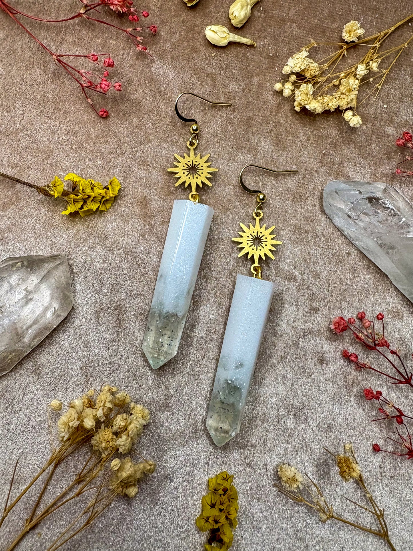 Sunkissed Glow Crystal Earrings