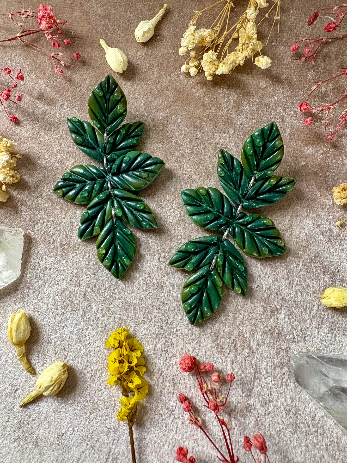 Falling Leaves Dangle Earrings