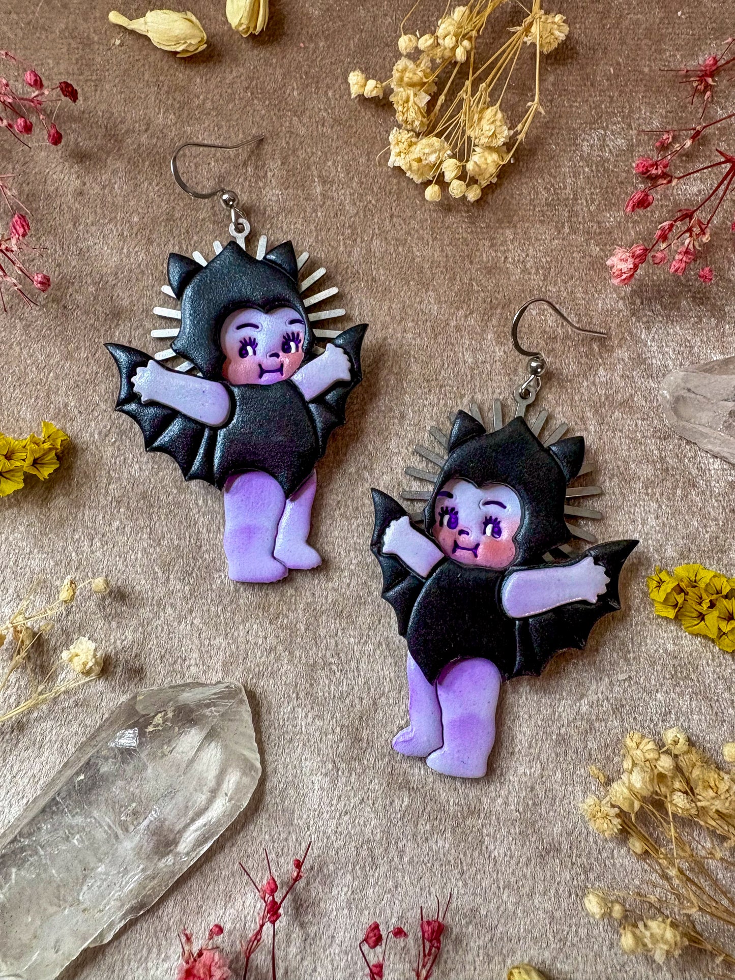 Bat Cute Baby Earrings