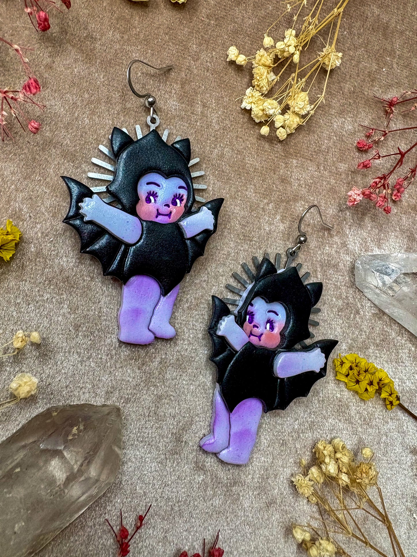 Bat Cute Baby Earrings