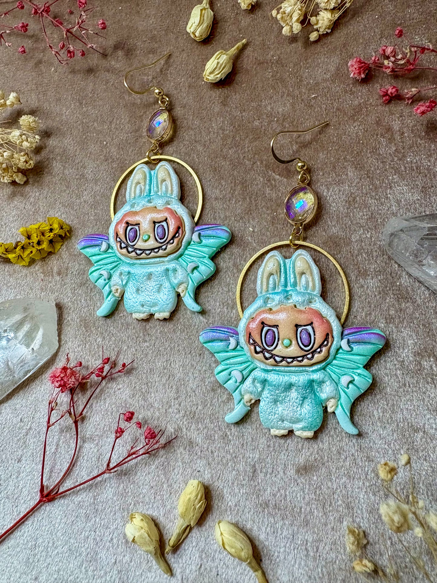 Luna Moth 'Bubu Earrings