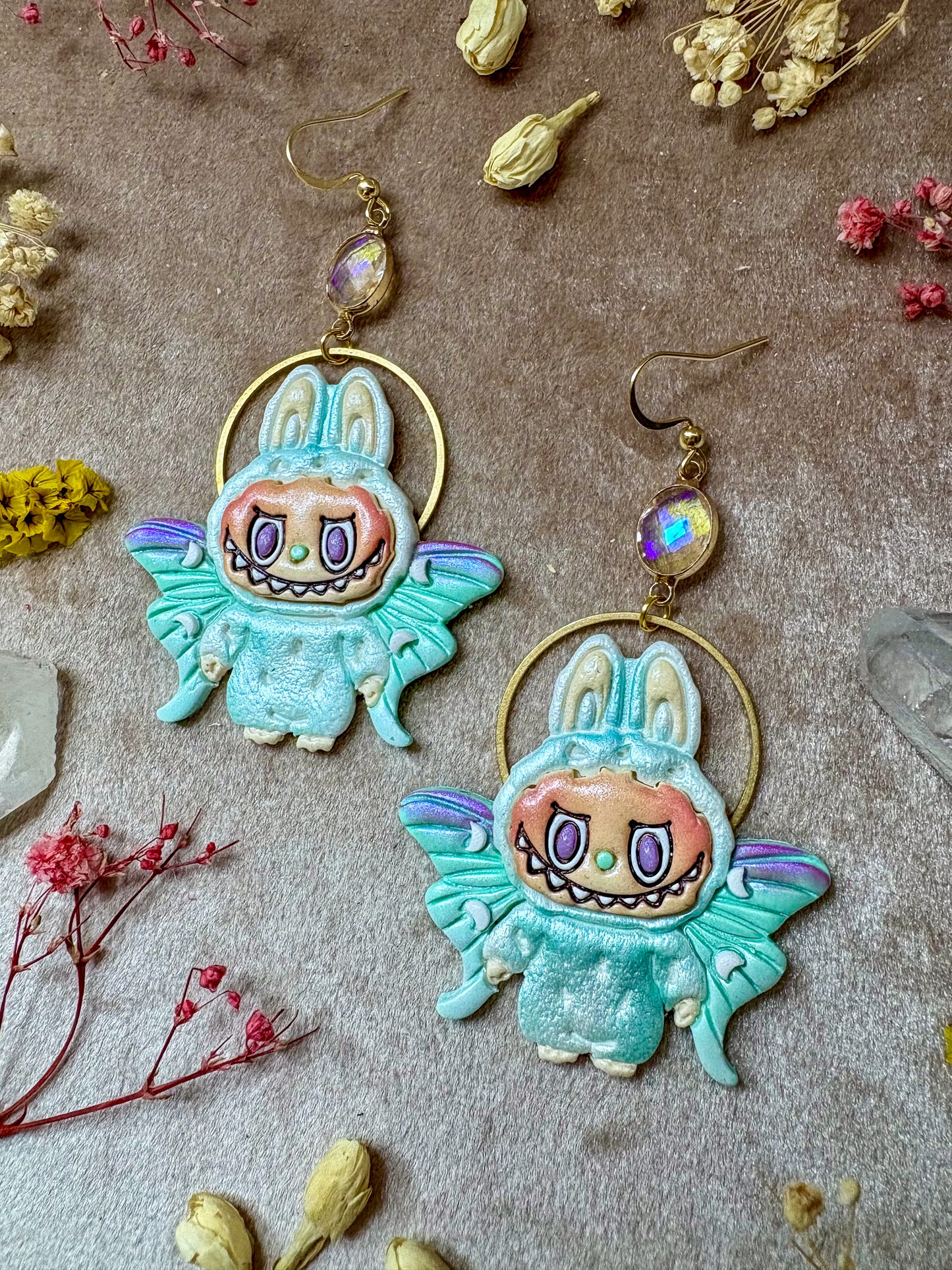 Luna Moth 'Bubu Earrings