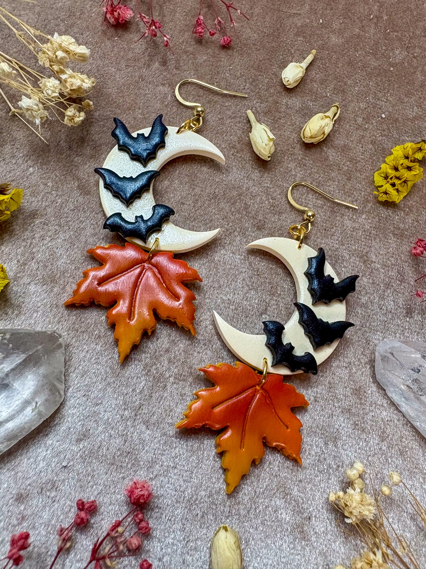 Autumn Moon Earrings