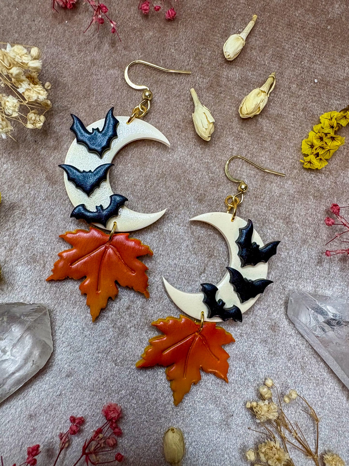 Autumn Moon Earrings