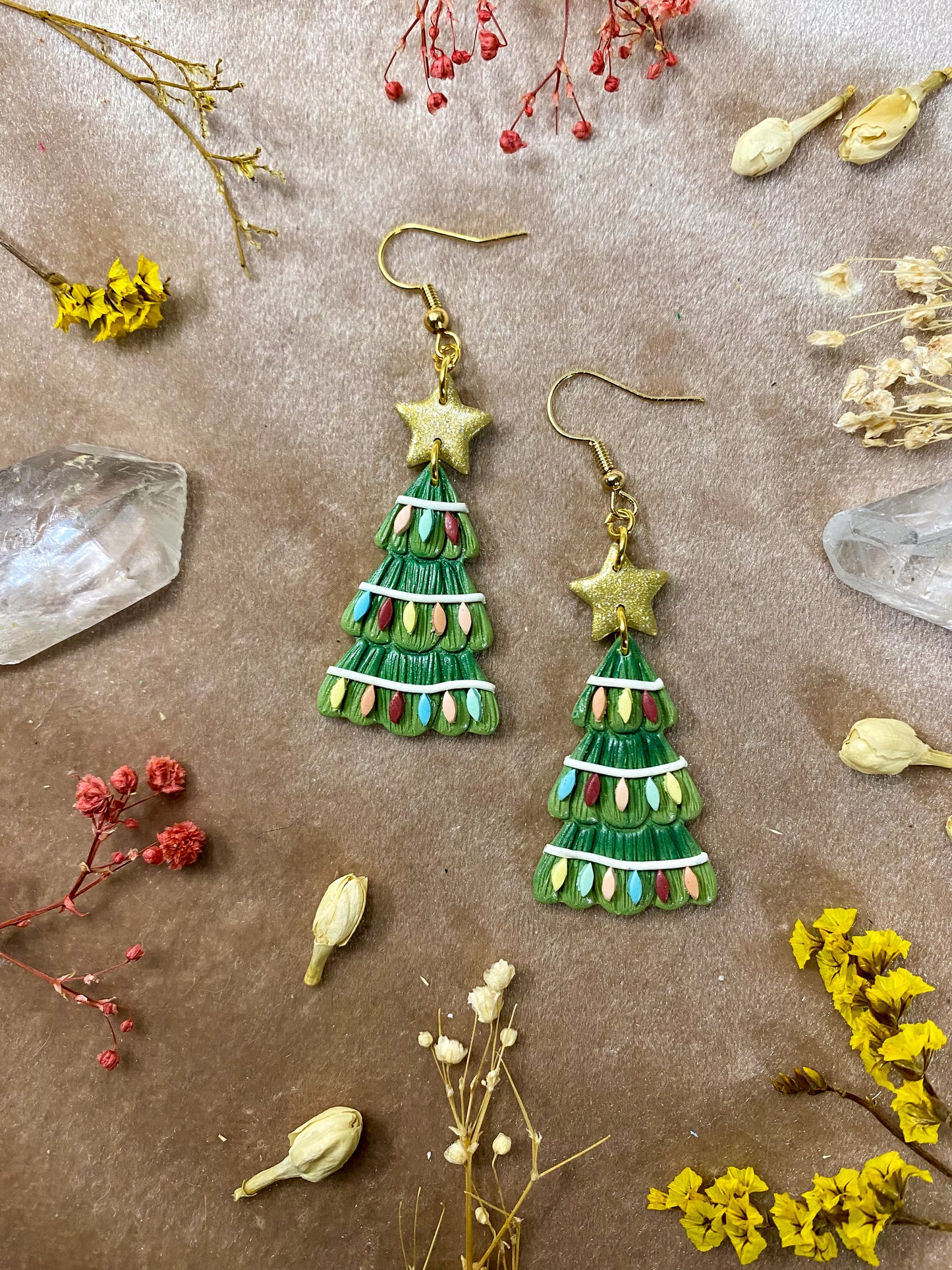Christmas Tree Earrings