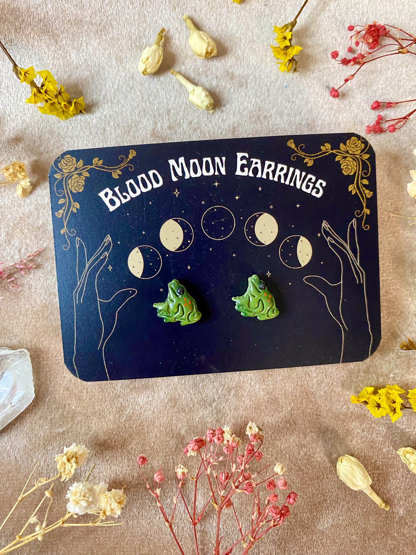 Frog Stud Earrings