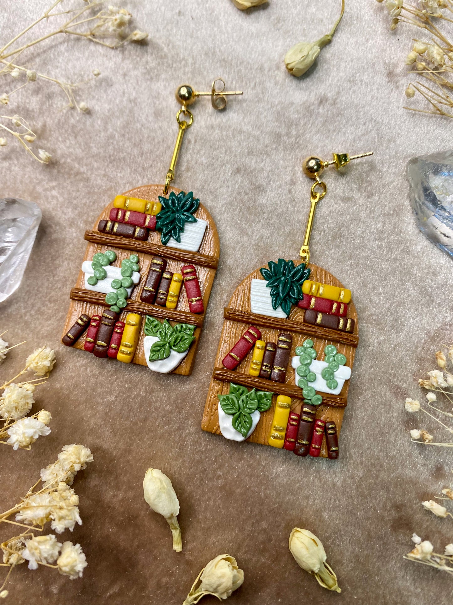Boho Nook Bookcase Earrings