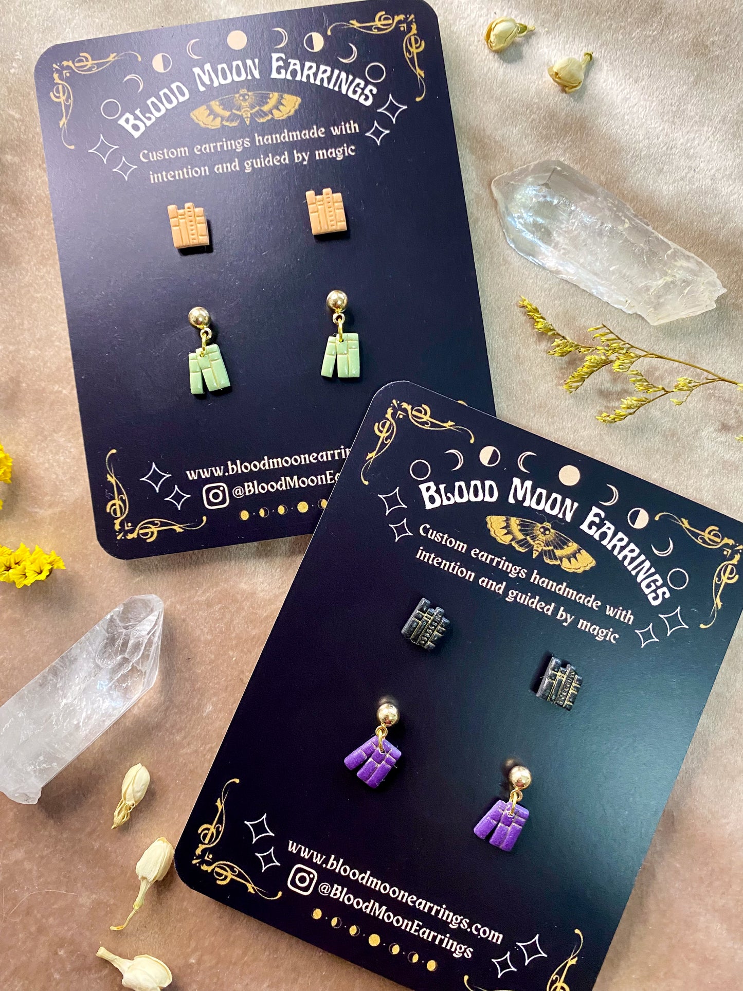 Mini Books Dangle and Stud Pack