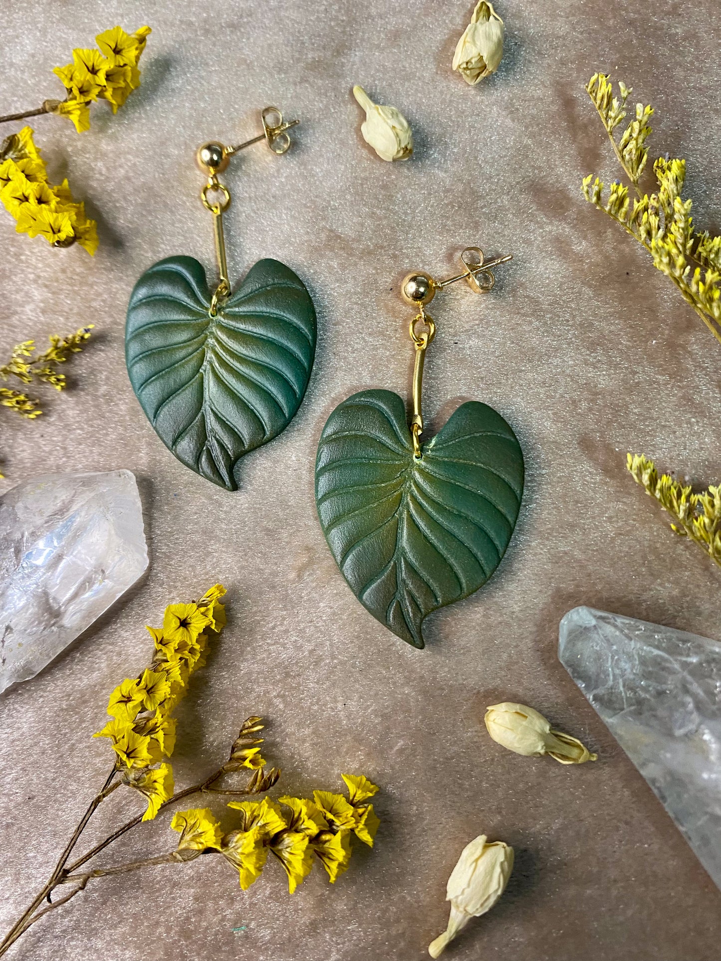 Leaf Dangle Earrings