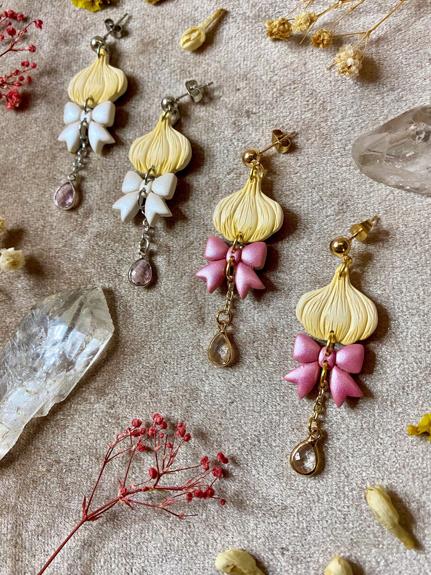 Cutesy Garlic Earrings