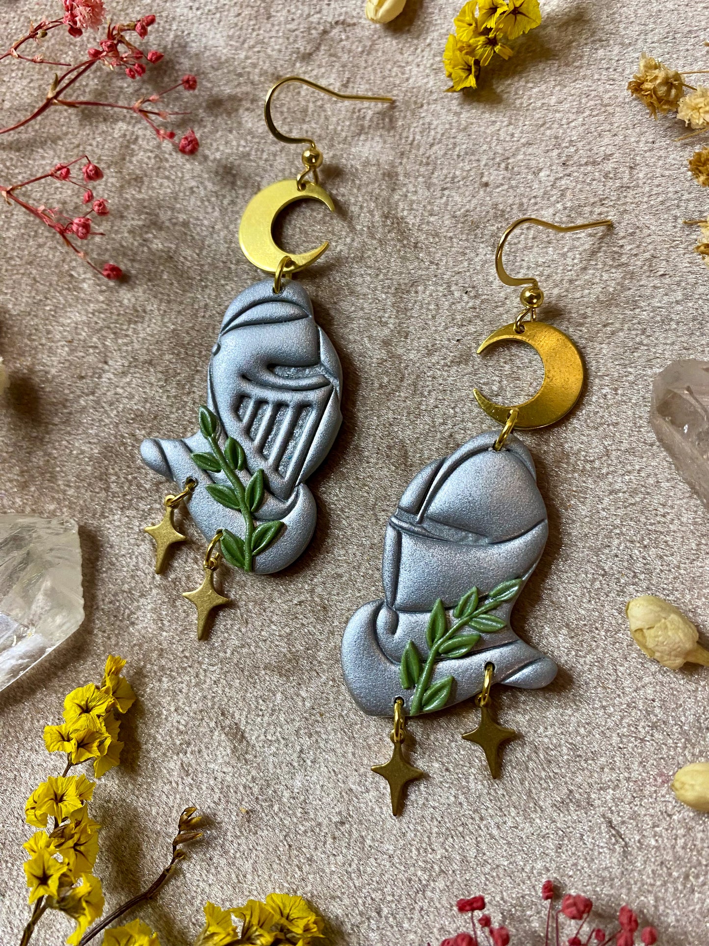 Knight in Shining Armor Earrings