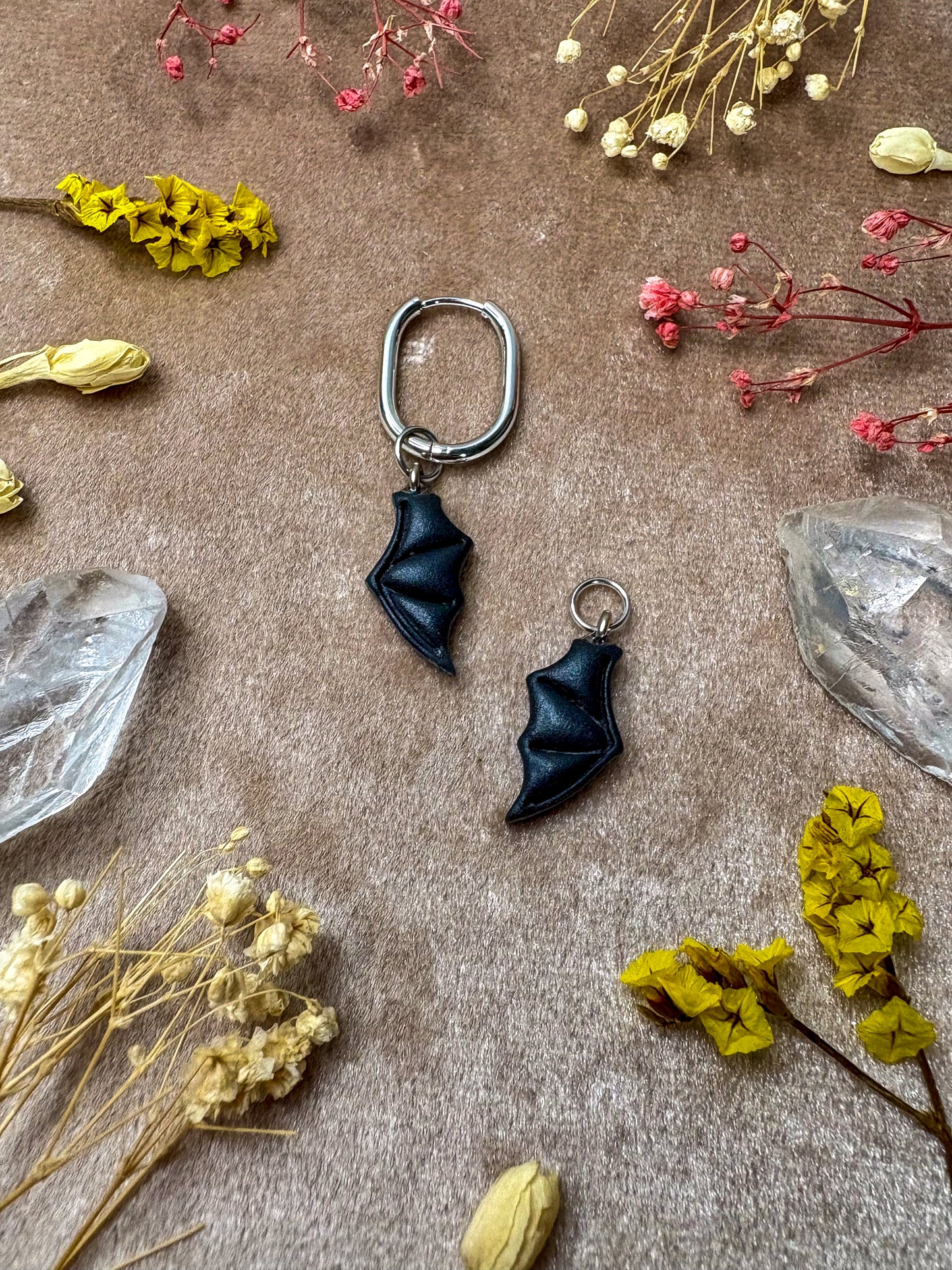 Dragon Wing Charm (Silver)