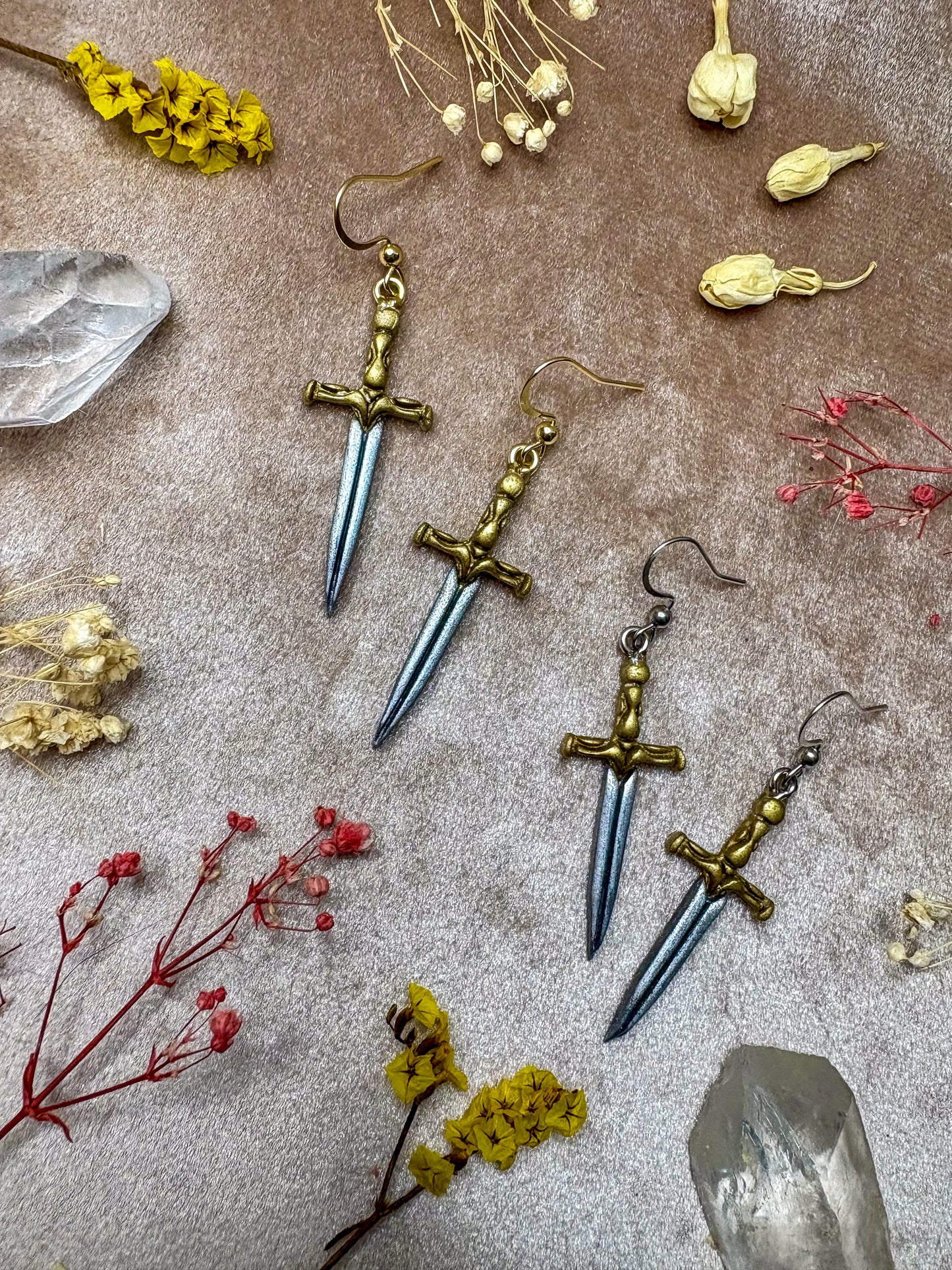 Valiant Sword Earrings