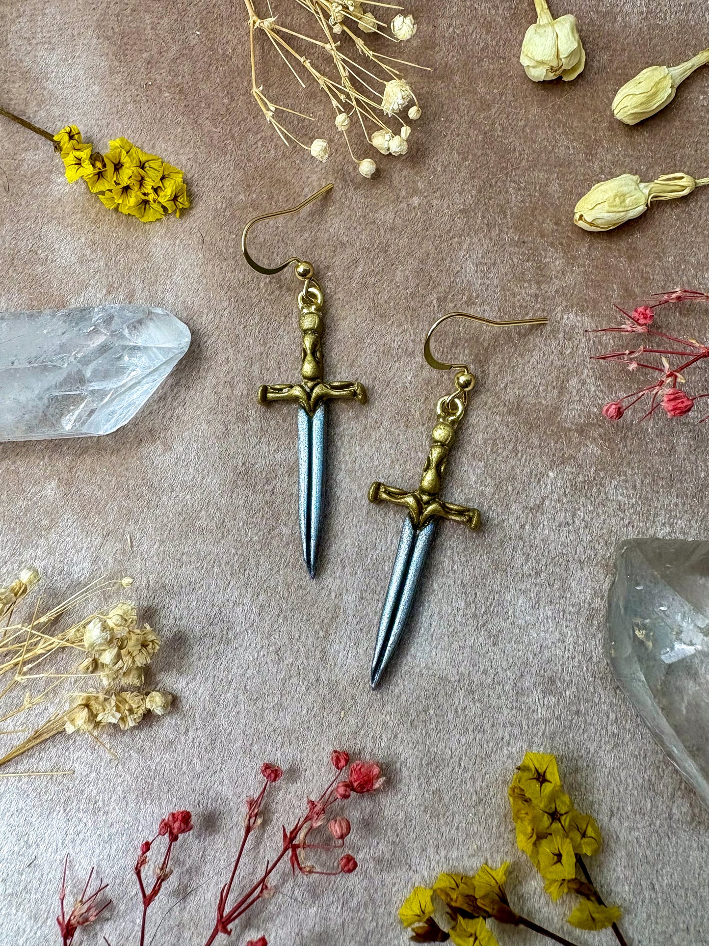 Valiant Sword Earrings