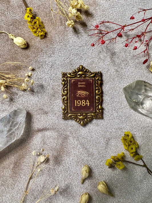1984 Book Pin