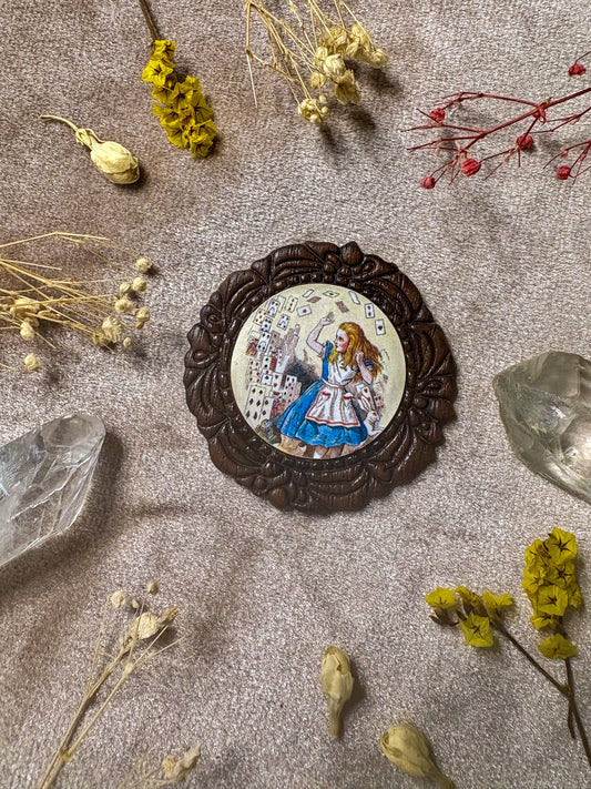 Alice in Wonderland Book Pin